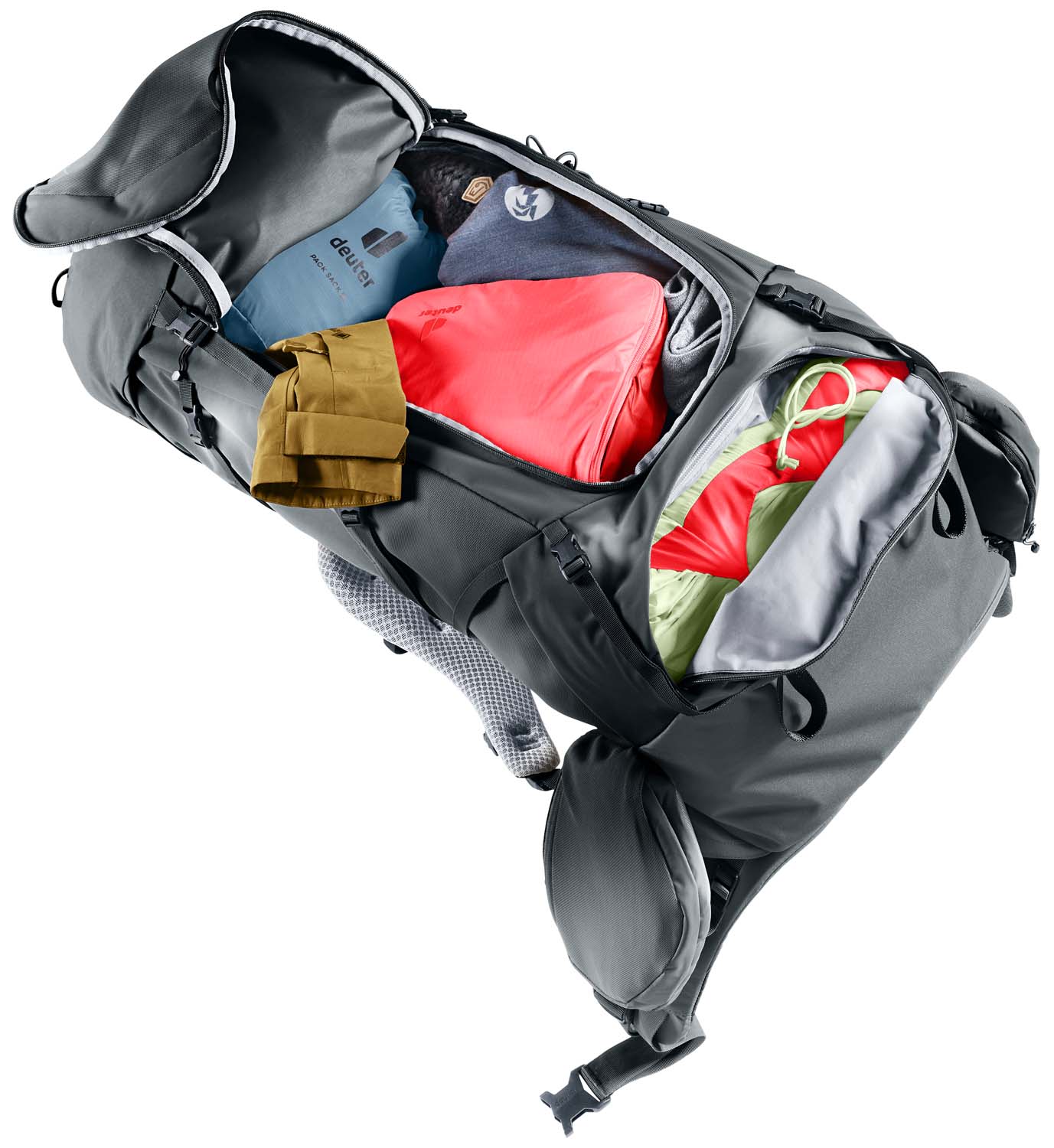 Deuter 3350426 4014 aircontactcore55plus10sl graphite d 07