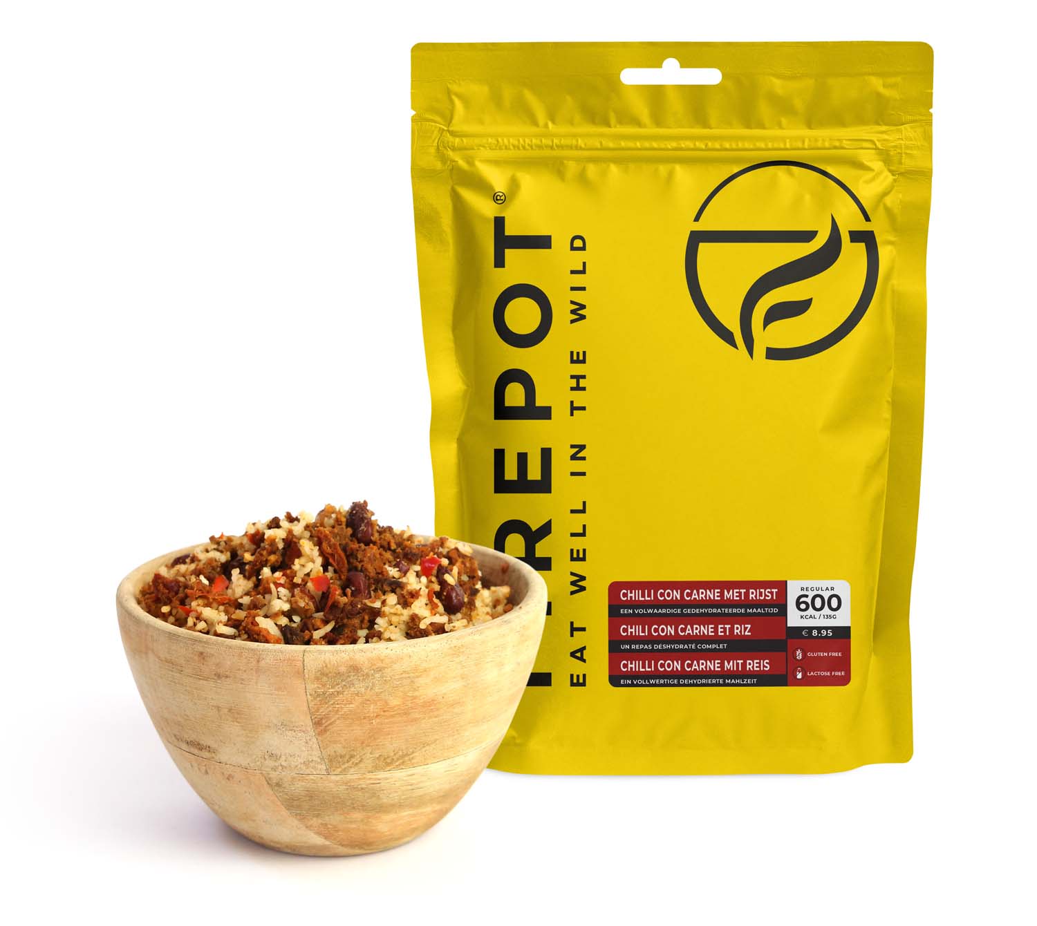FIREPOT Chilli Con Carne met Rijst Regular Maaltijd