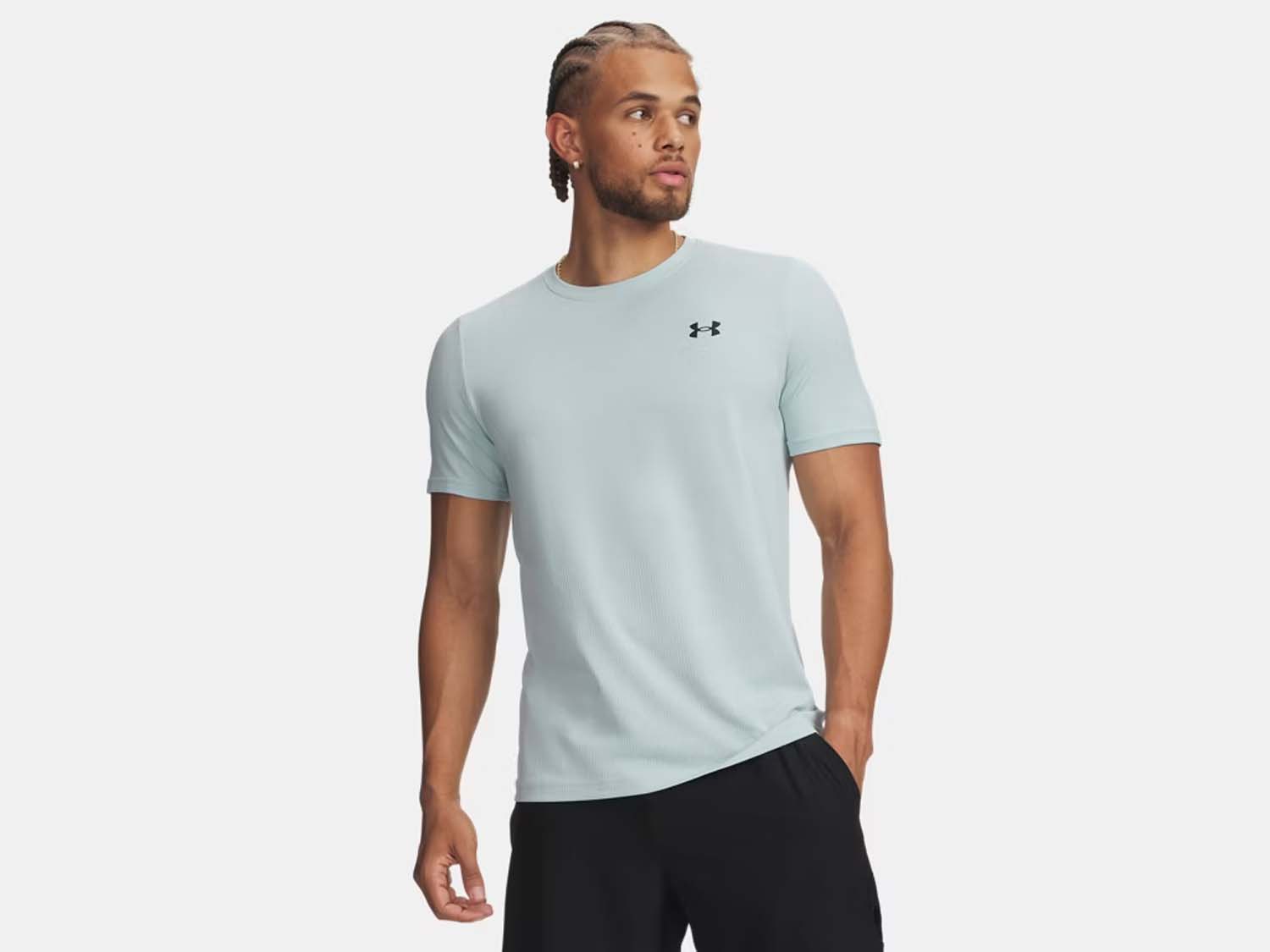UNDER ARMOUR ua vanish elite seamless ss-blu sportshirt Heren