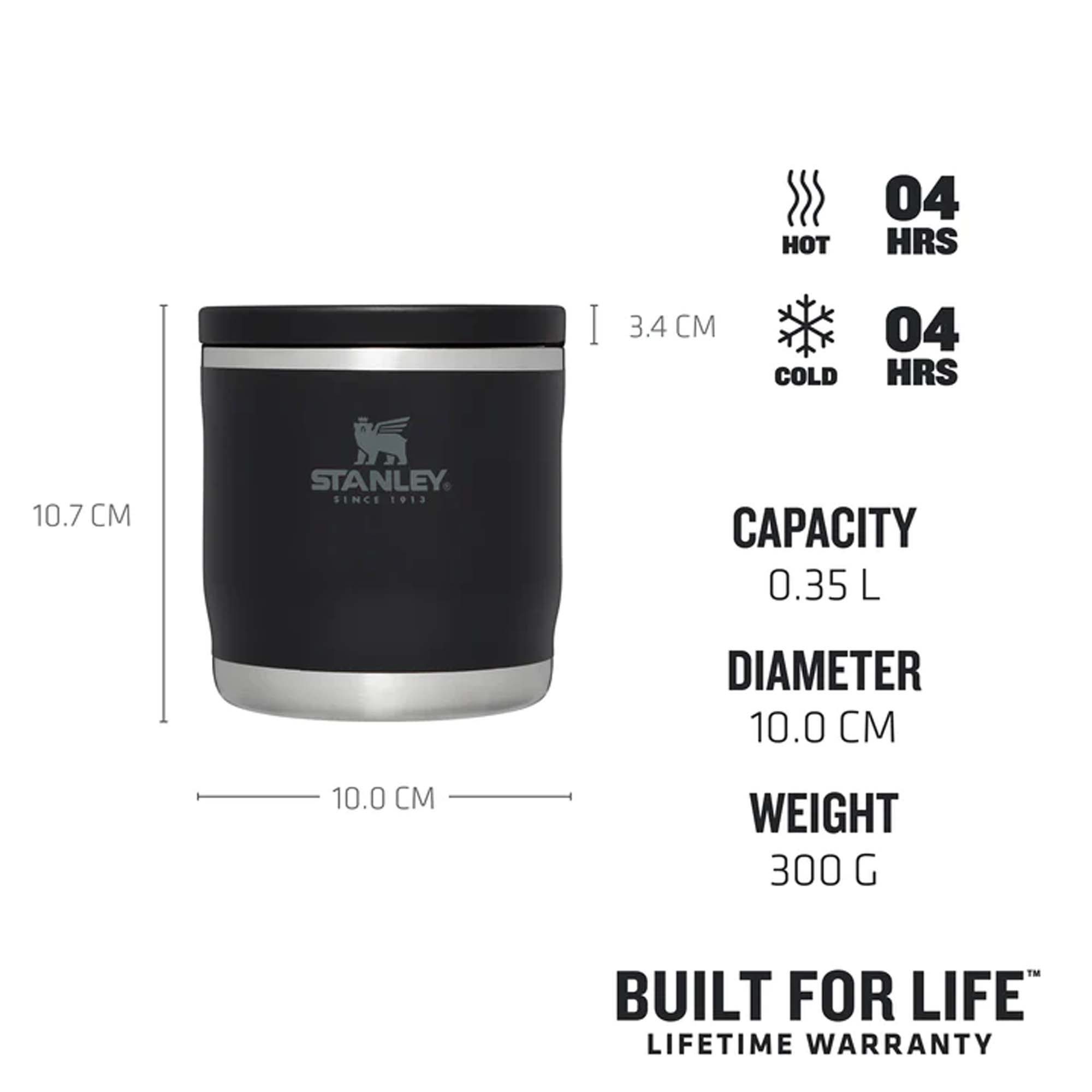 STANLEY The Adventure To-Go Food Jar .35L / 12oz STANLEY The Adventure To-Go Food Jar .35L / 12oz