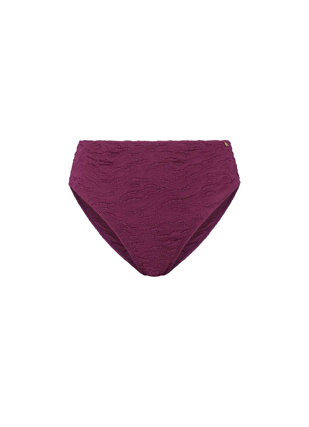 BEACHLIFE Bright Plum High Waist Bikinibroekje