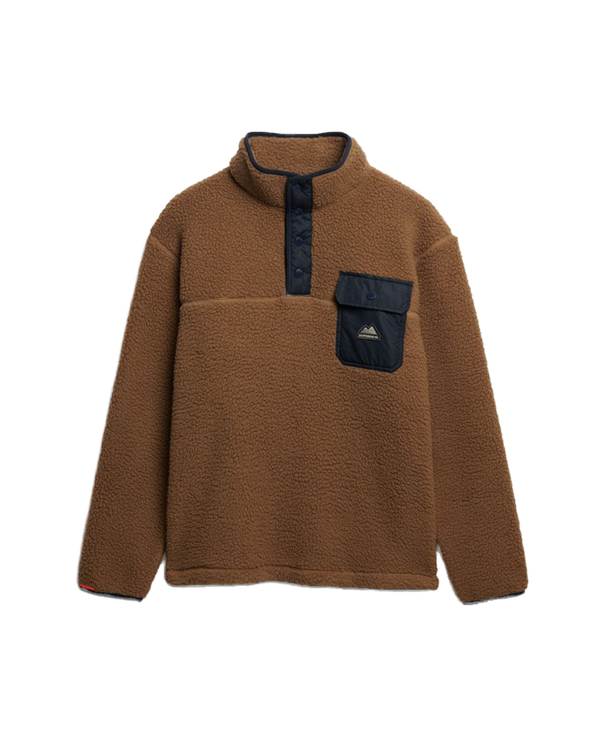 SUPERDRY Fuji Popper Neck Fleece Heren