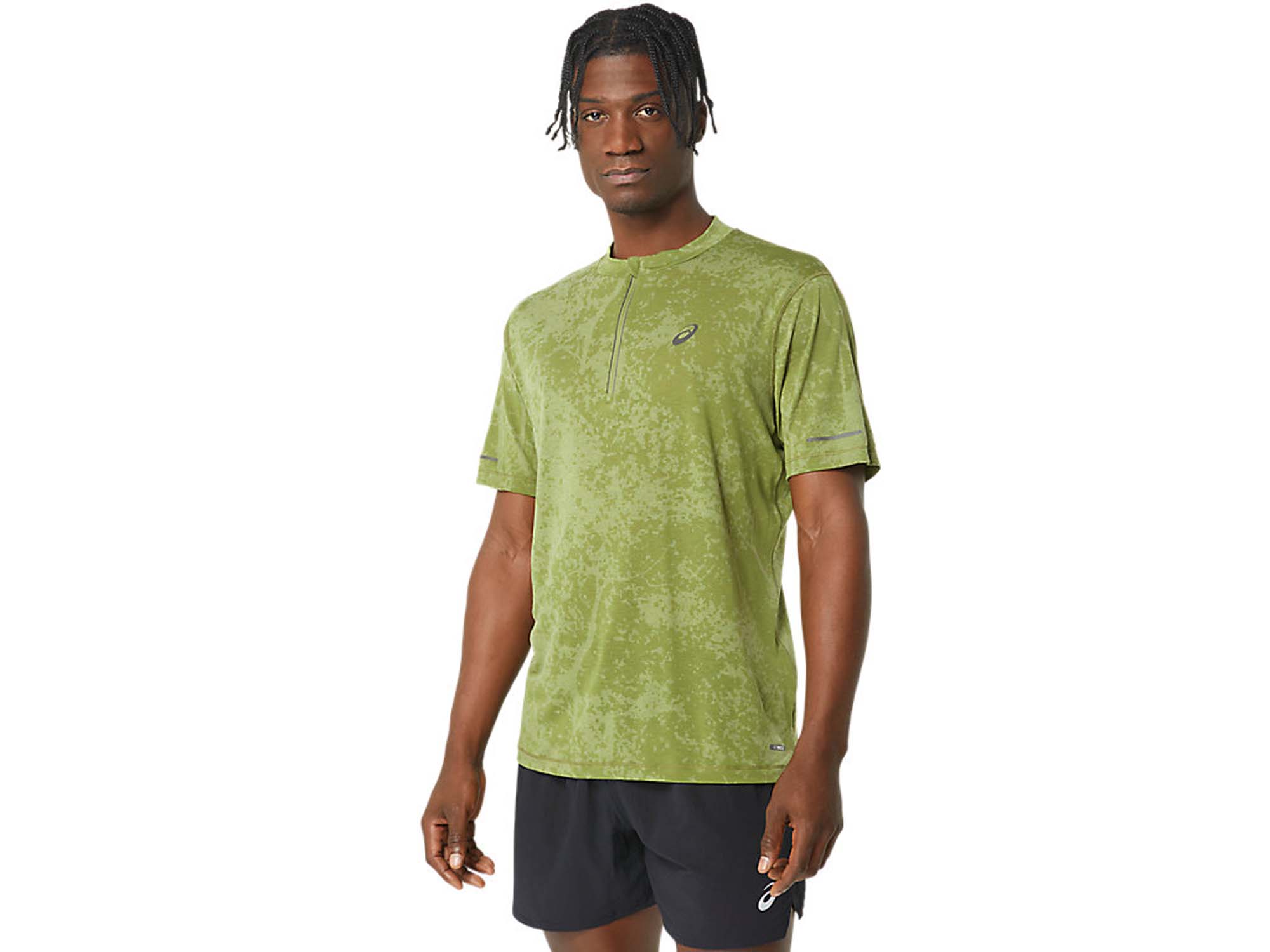 ASICS Metarun Pattern 1/2 Rits Shirt Heren ASICS Metarun Pattern 1/2 Rits Shirt Heren