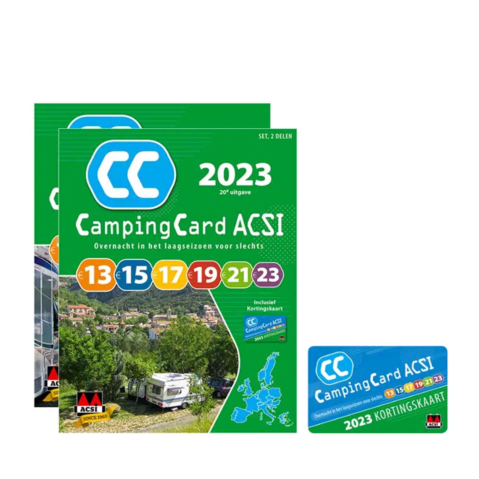 ACSI campingcard & camperplaatsen 2023