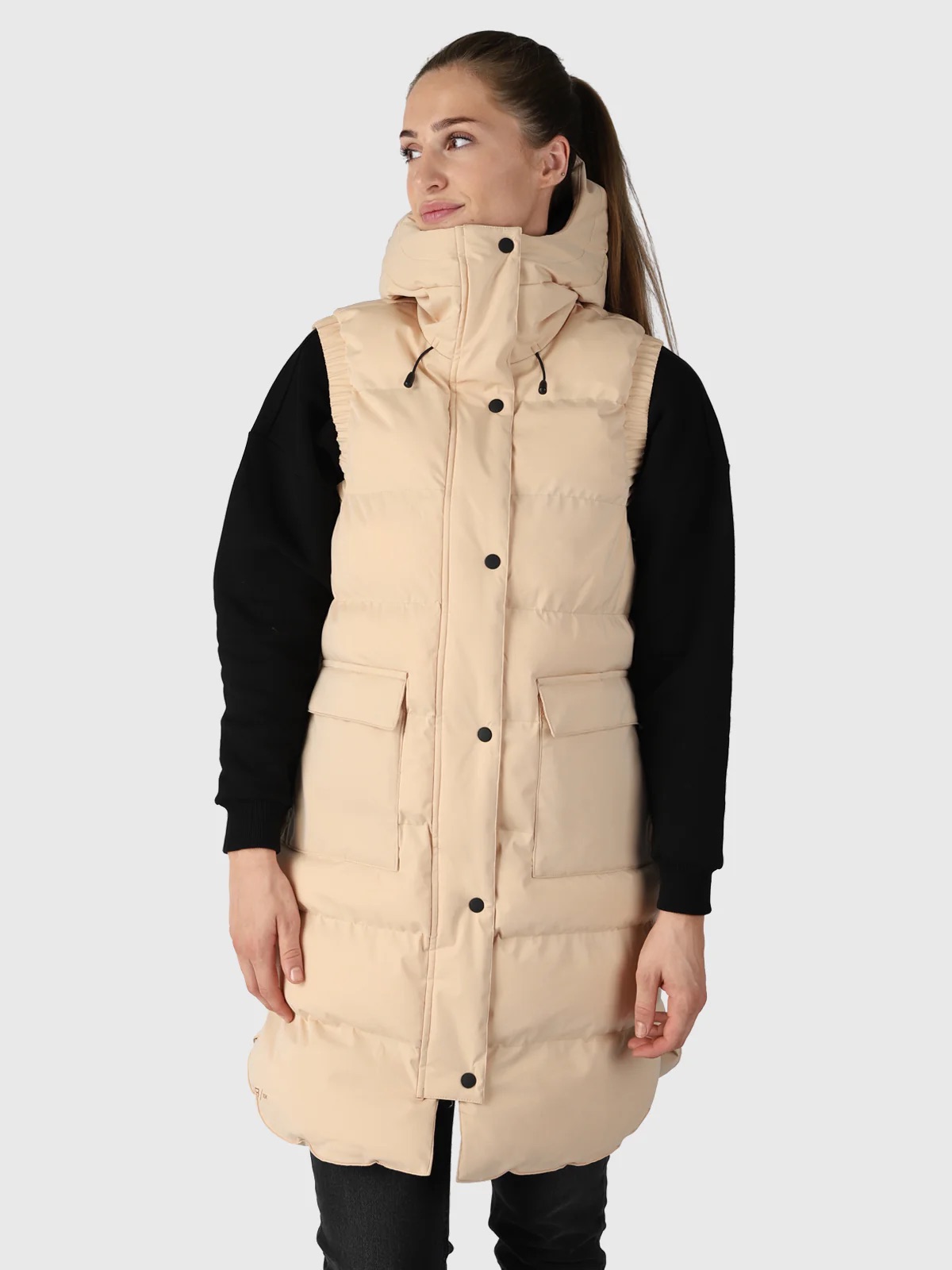 BRUNOTTI Kalani Lange Puffer Bodywarmer Dames BRUNOTTI Kalani Lange Puffer Bodywarmer Dames