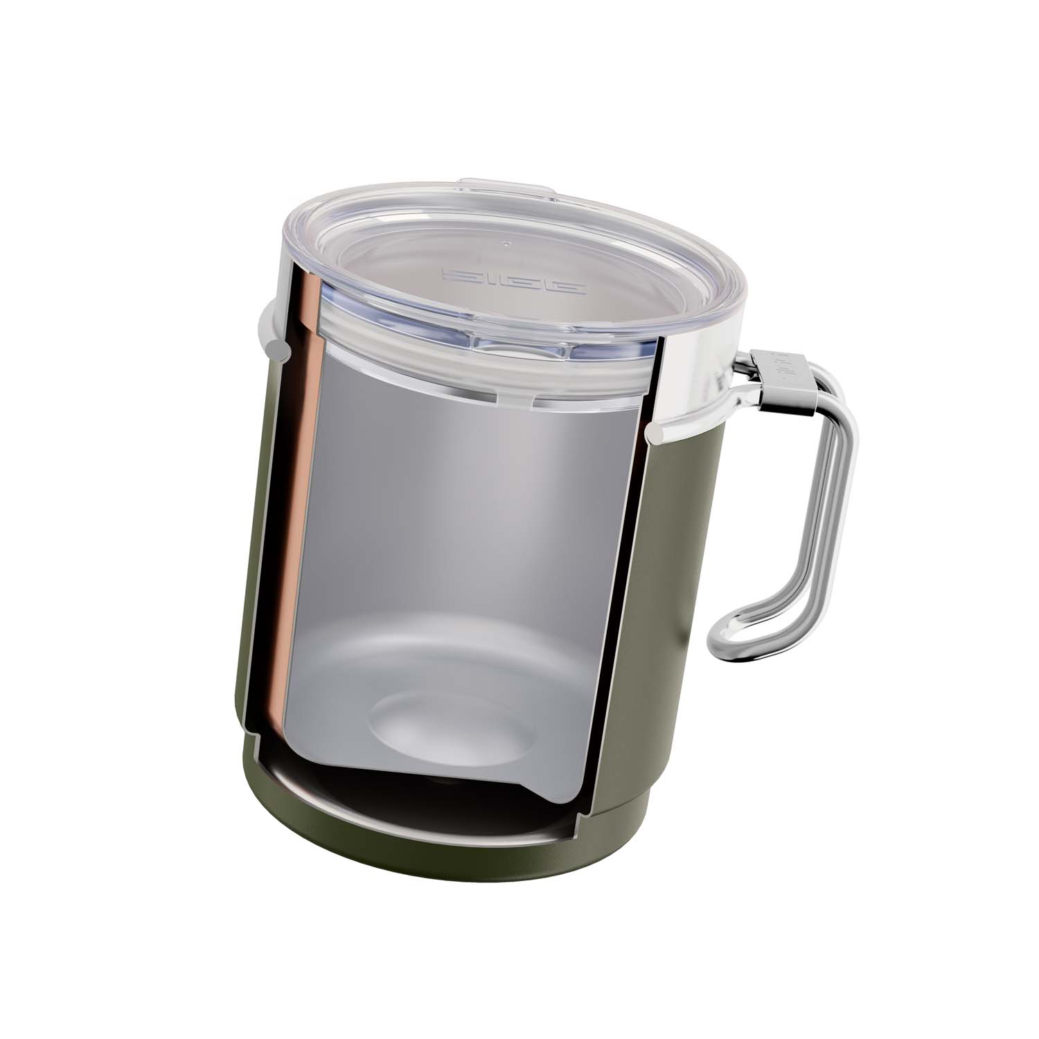 Sigg 6053 90 0 3l travel mug roasted green cs