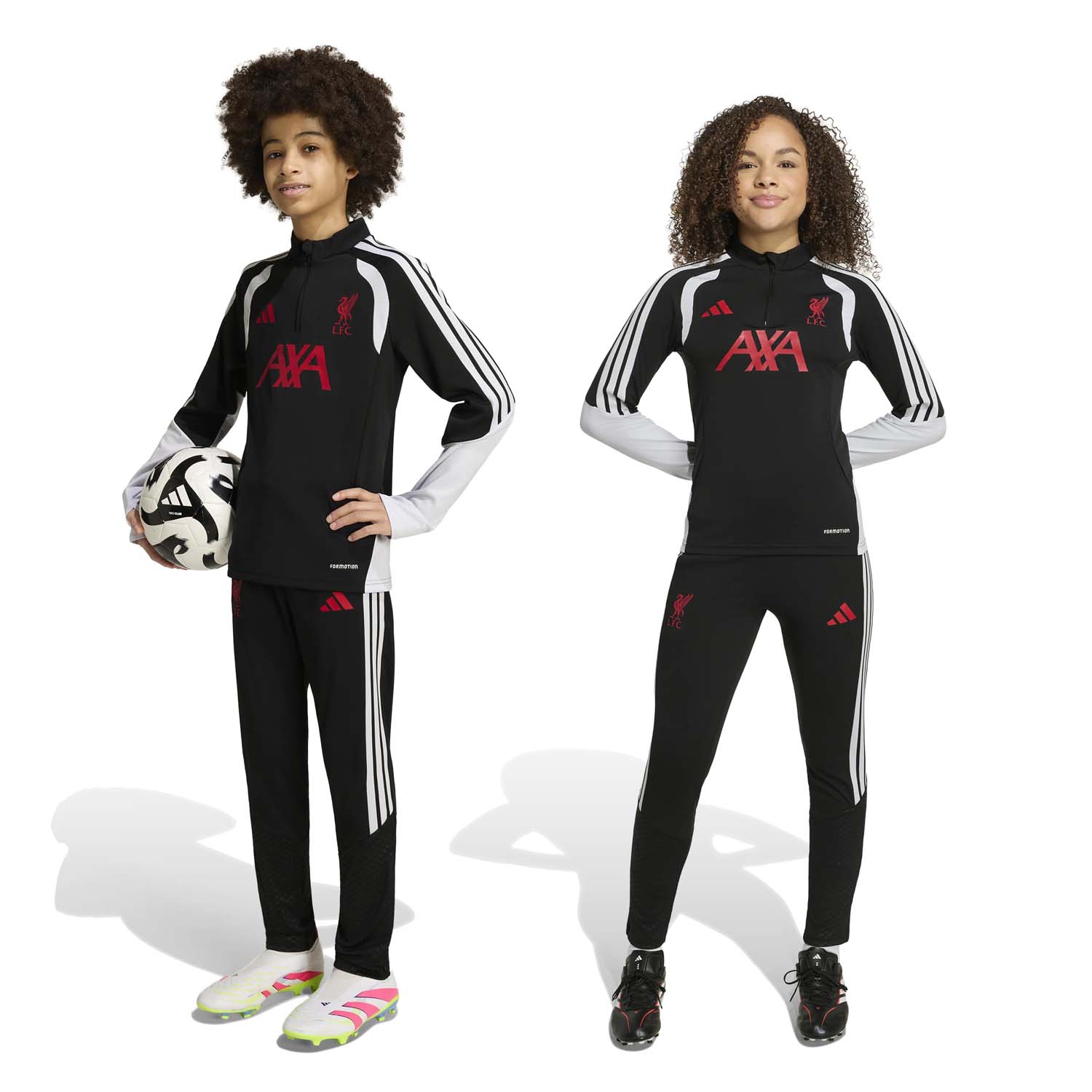 Kb5744 8 apparel on model standard unisex pair shot white