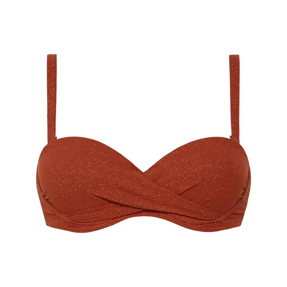 BEACHLIFE Foam Wired Cup E Dames Bikini Top Oranje kopen?