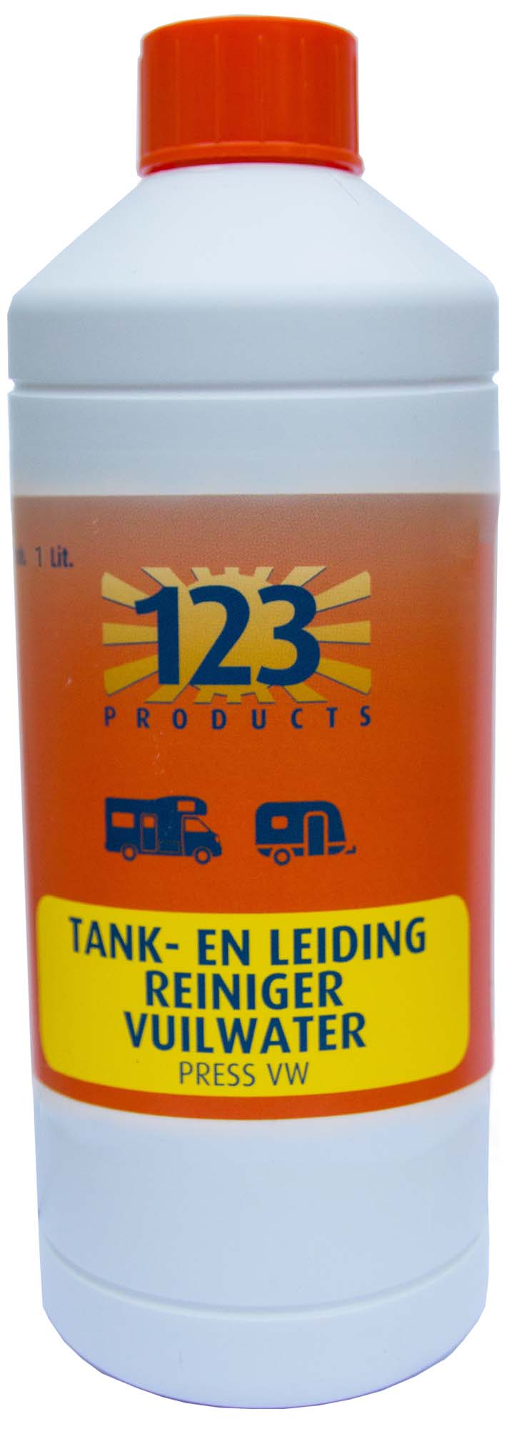 123 PRODUCTS Tank- leiding reiniger vuilwater