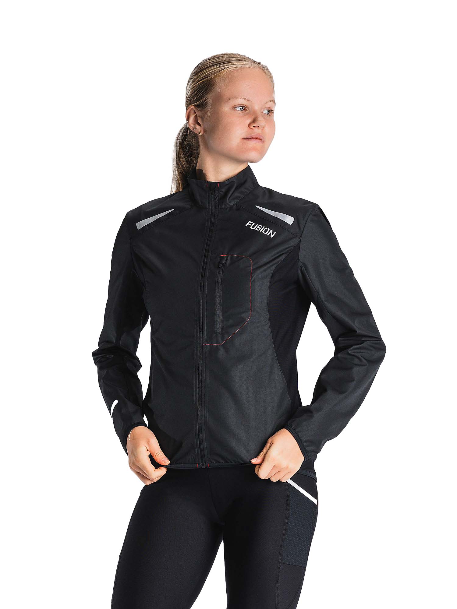 Womens s1 run jacket 0036 black 1 v3