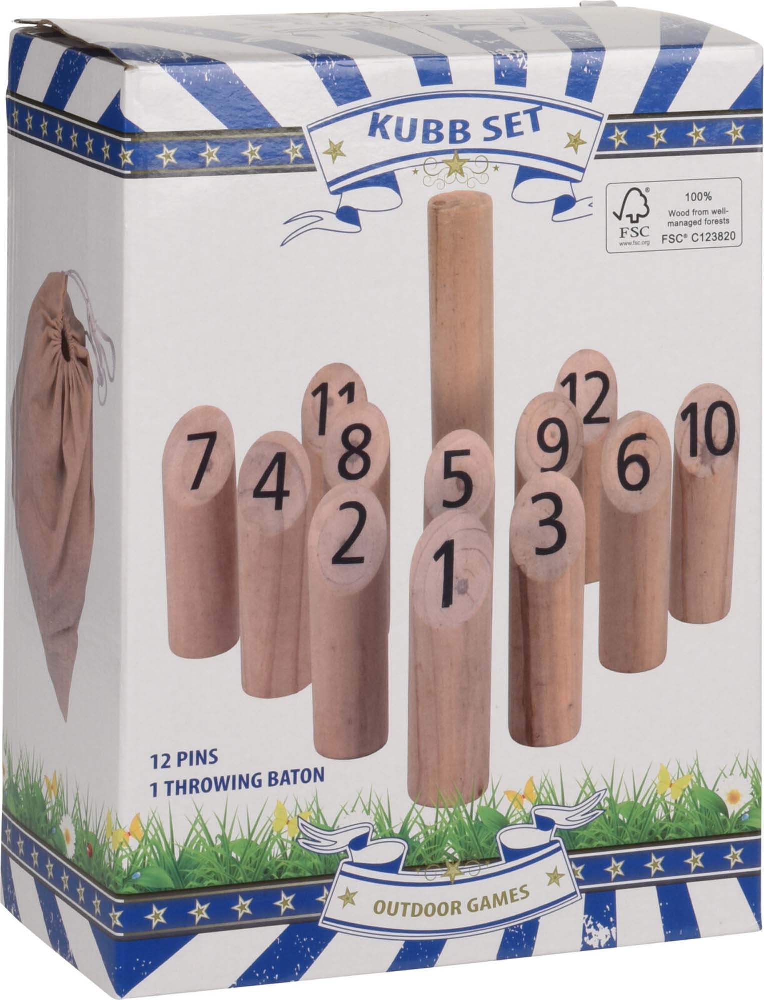 EXCELLENT Kubb Set