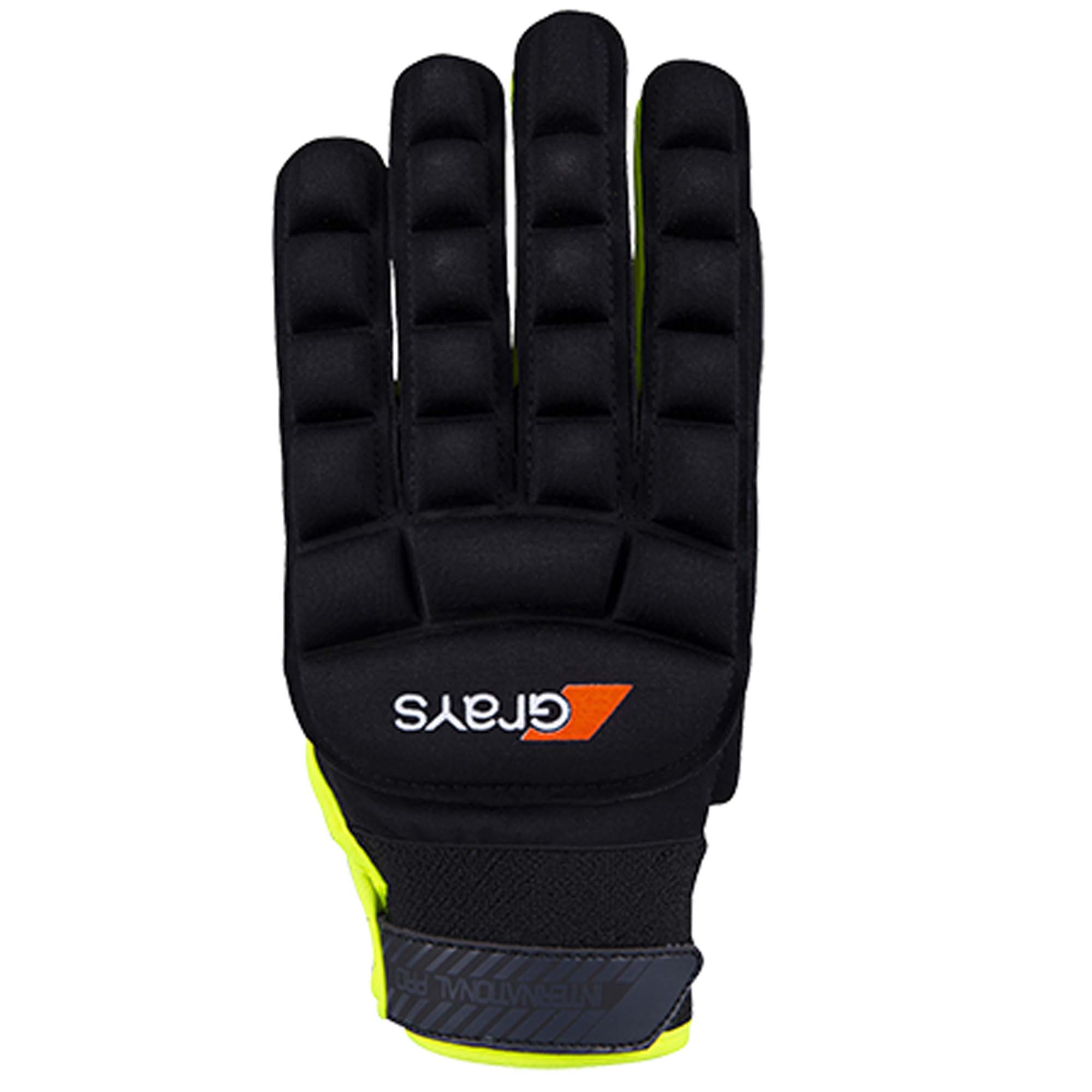 620280 2 hgea16glove international pro lh black neon yellow back
