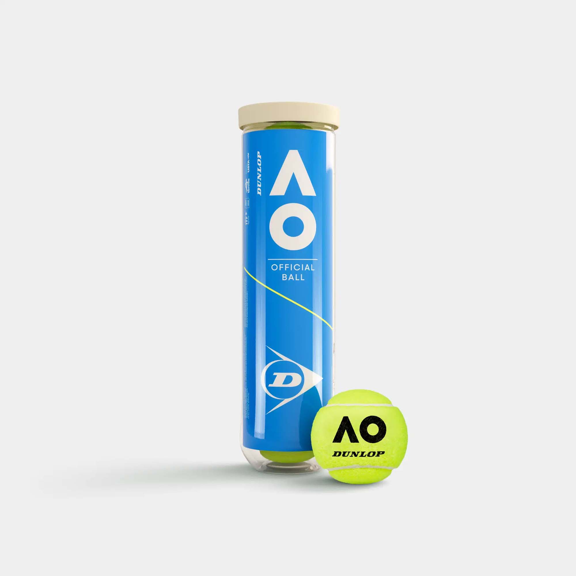 DUNLOP Tennisballen Australian Open 4st. DUNLOP Tennisballen Australian Open 4st.