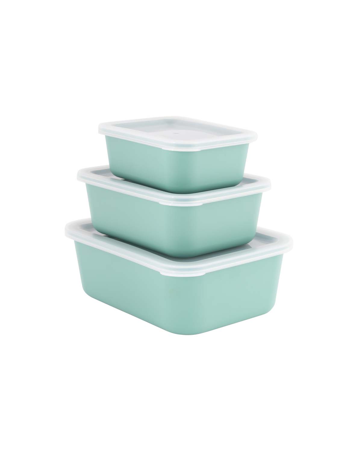 BO CAMP Vershoudbak RPET 3 Stuks