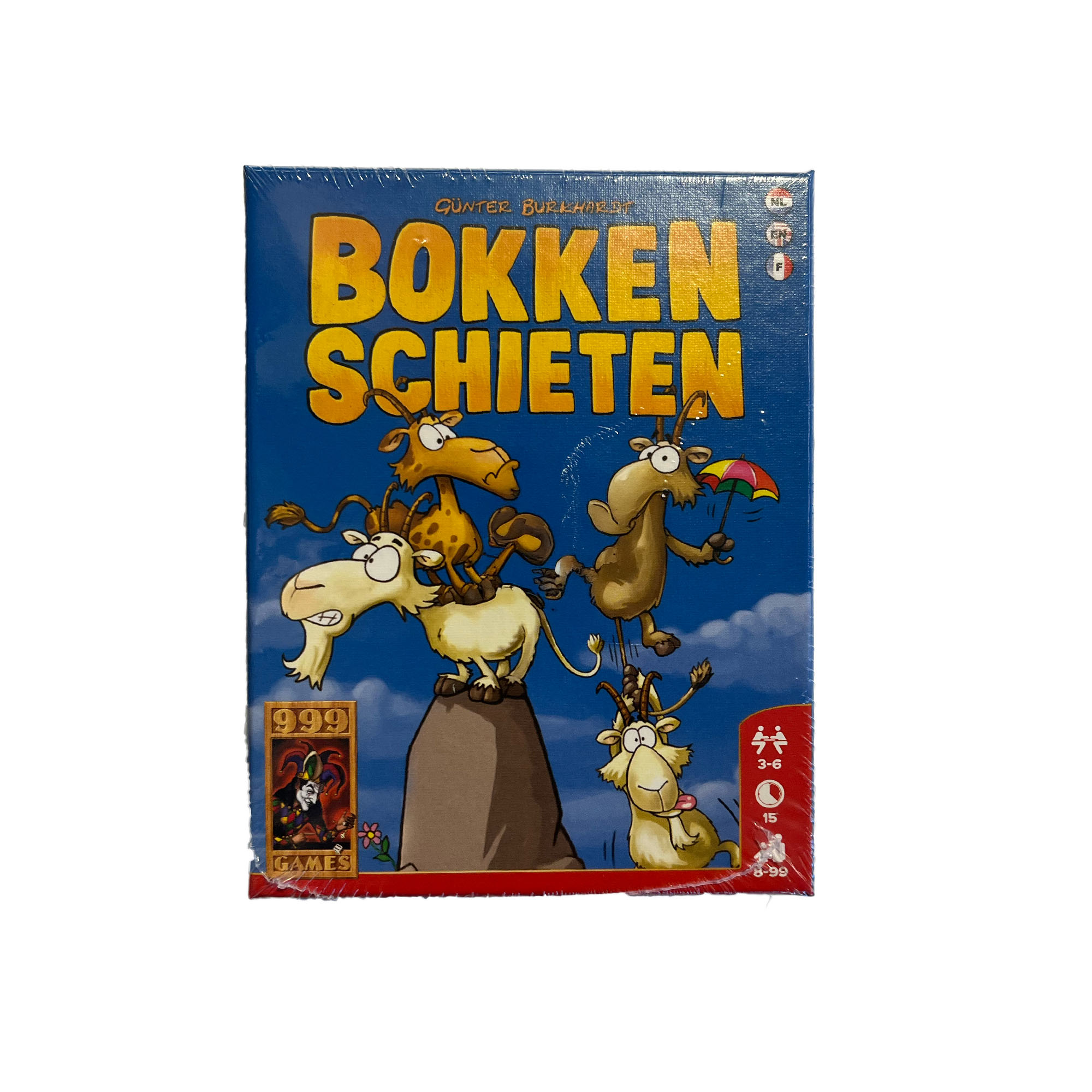 999 games Bokken Schieten - Kaartspel