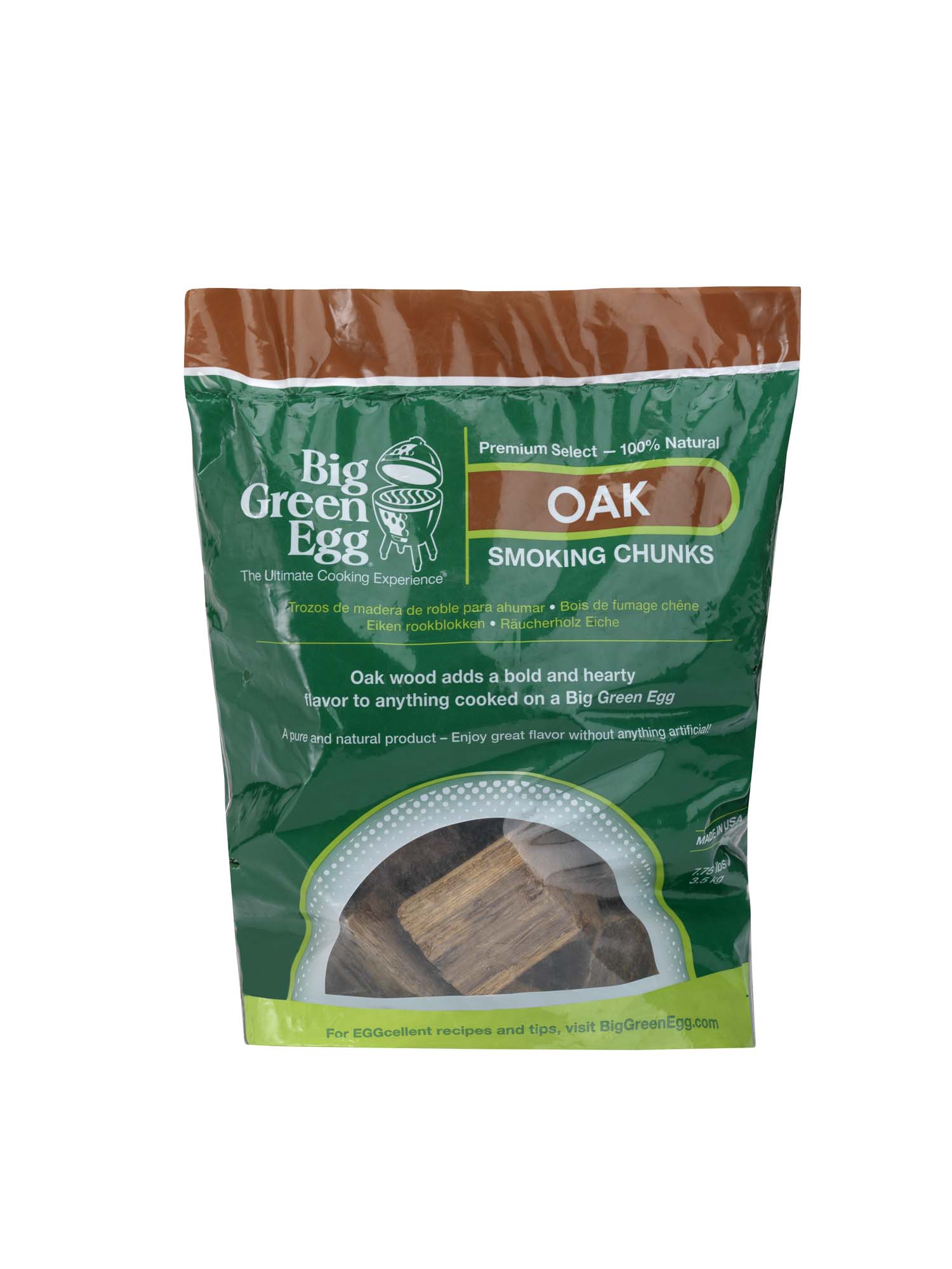 BIG GREEN EGG Oak Wood Chunks