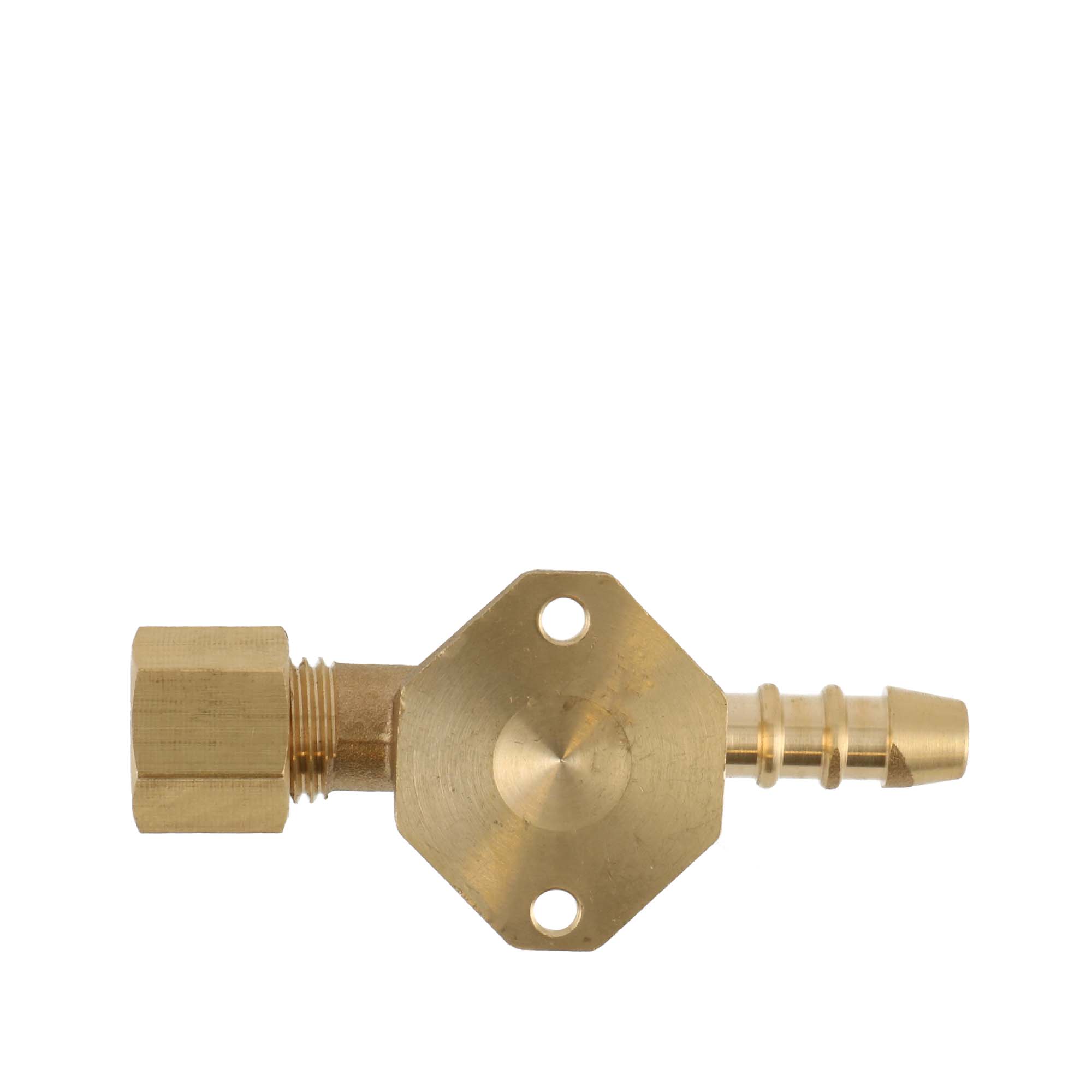 GIMEG Slangpilaar Knelkoppeling 6/8 Mm Muurplaat GIMEG Slangpilaar Knelkoppeling 6/8 Mm Muurplaat
