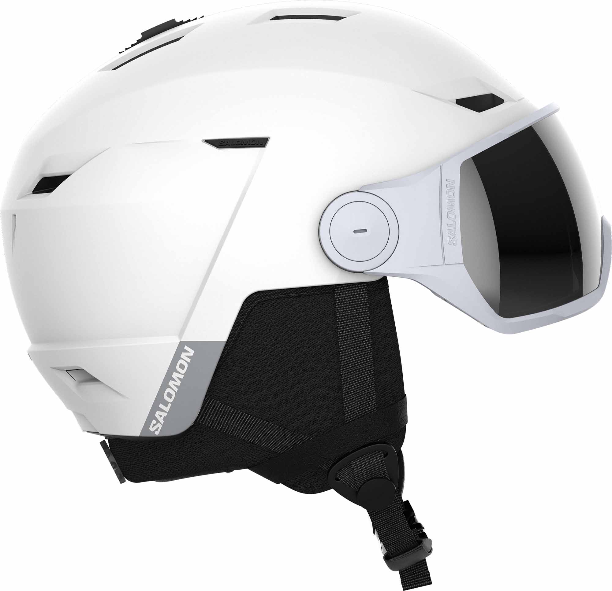 L47165400 0 gho pioneer lt visor white mirror silver