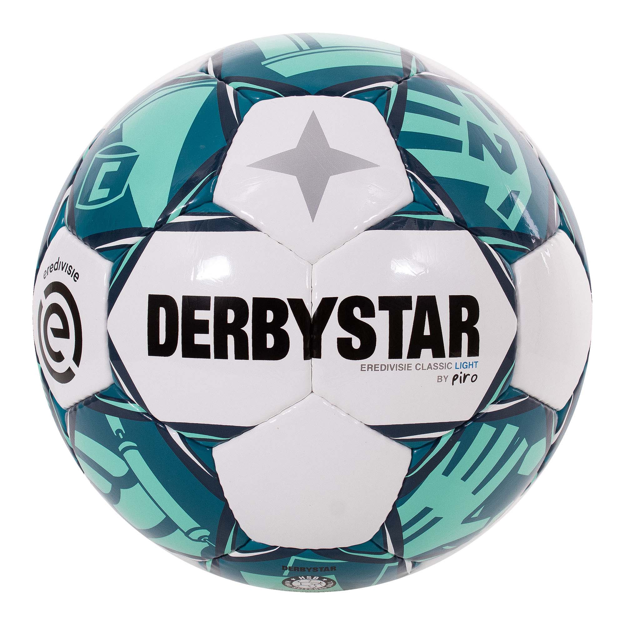 DERBYSTAR eredivisie design classic light 22/23 Voetbal Wit