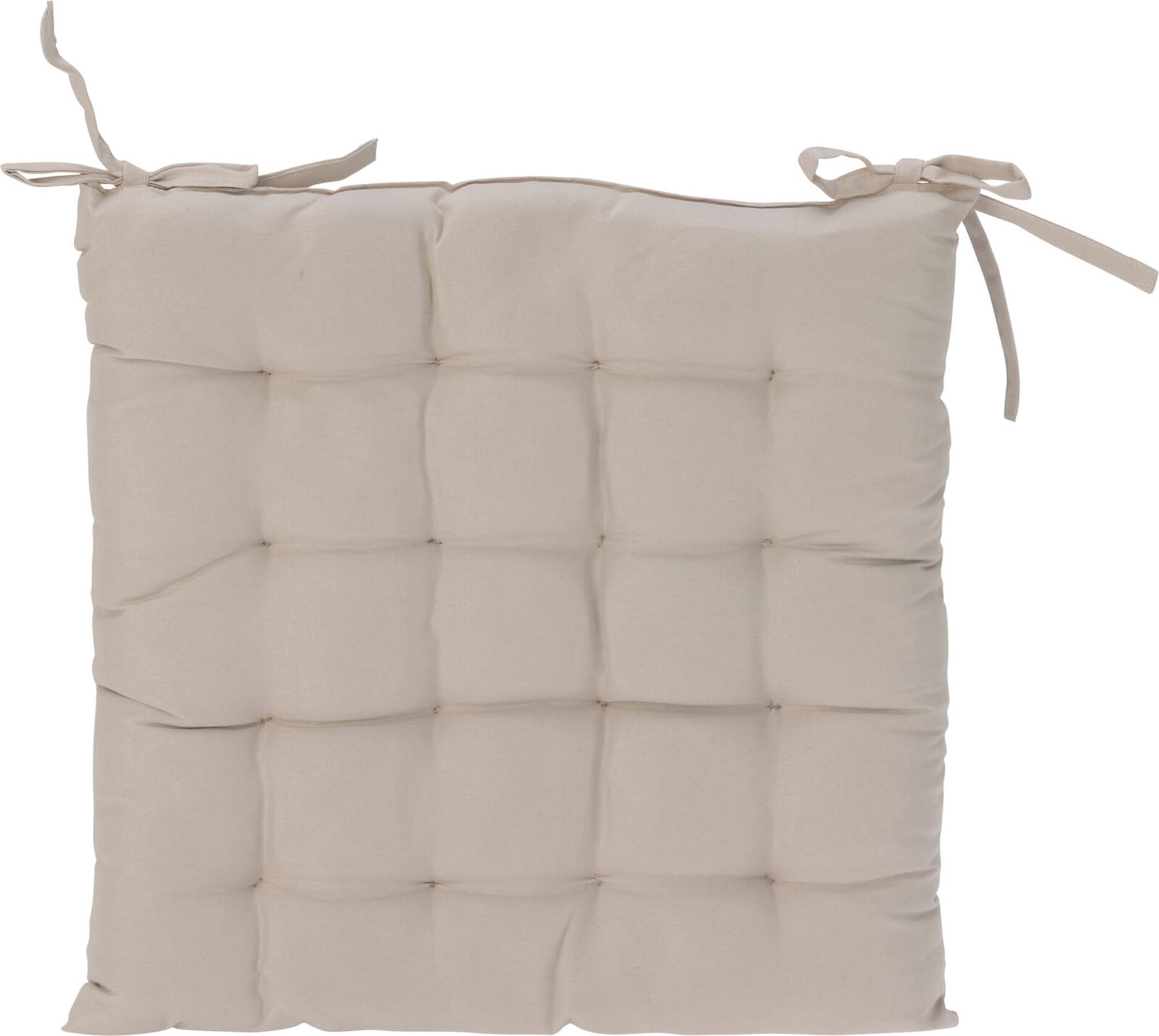 KOOPMAN Stoelkussen 40x40 cm