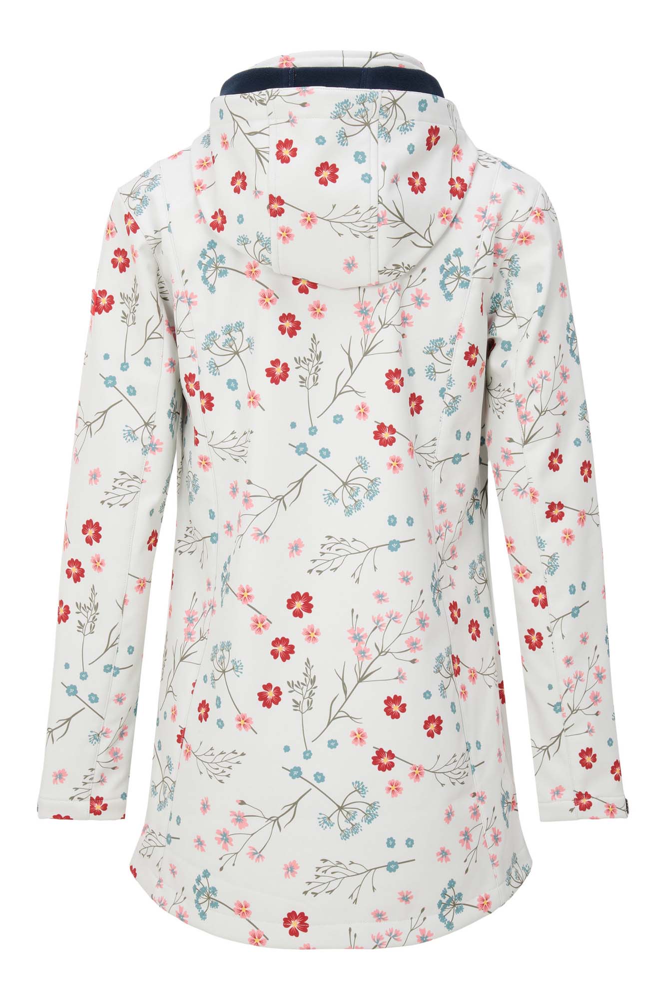 Flower ladies softshell off white b
