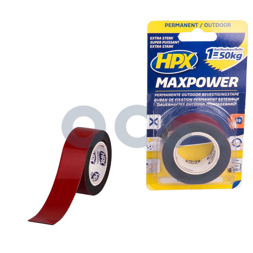 THETFORD Maxpower Outdoor 25mm x 1,5m Bvestigingstape
