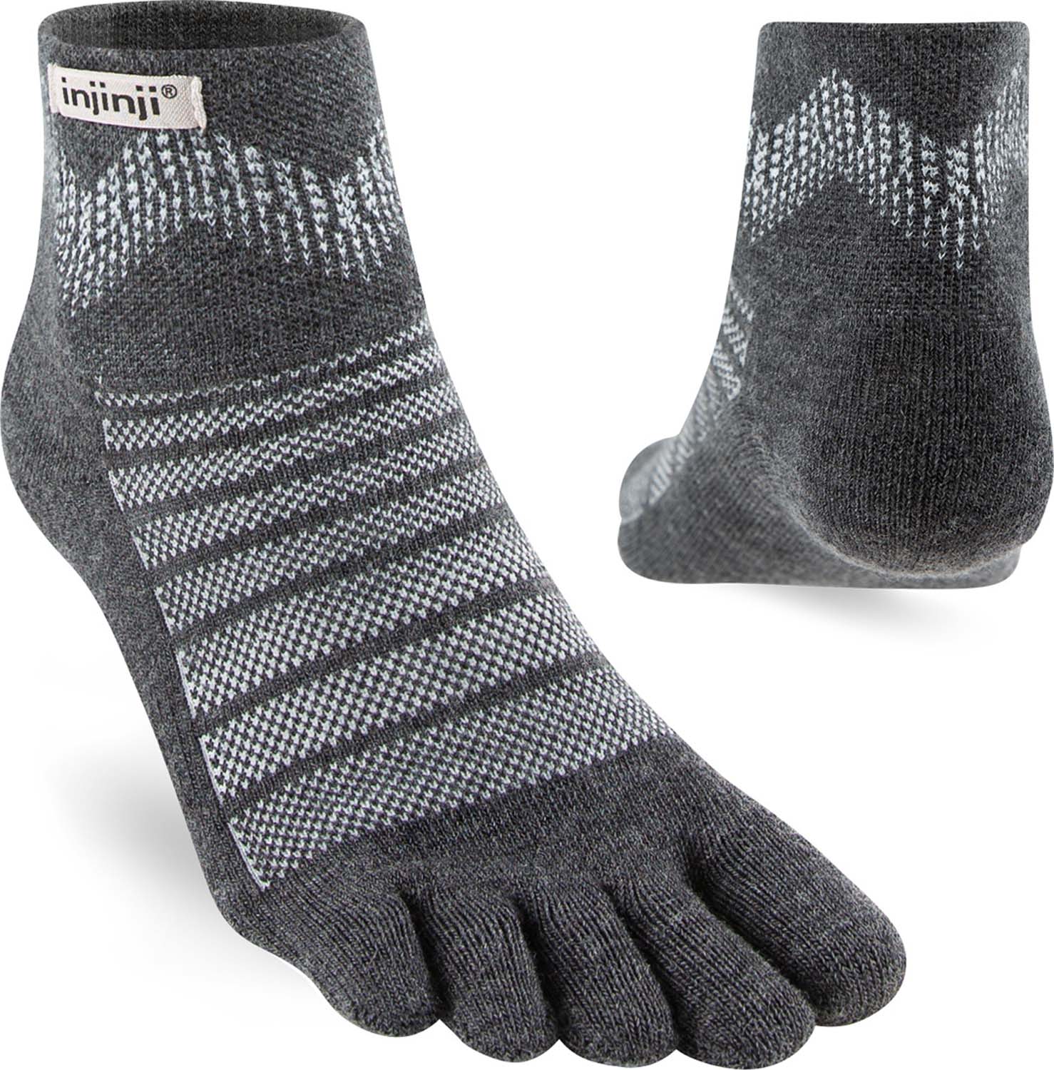 INJINJI Outdoor Midweight Mini-Crew Wandelsokken Unisex