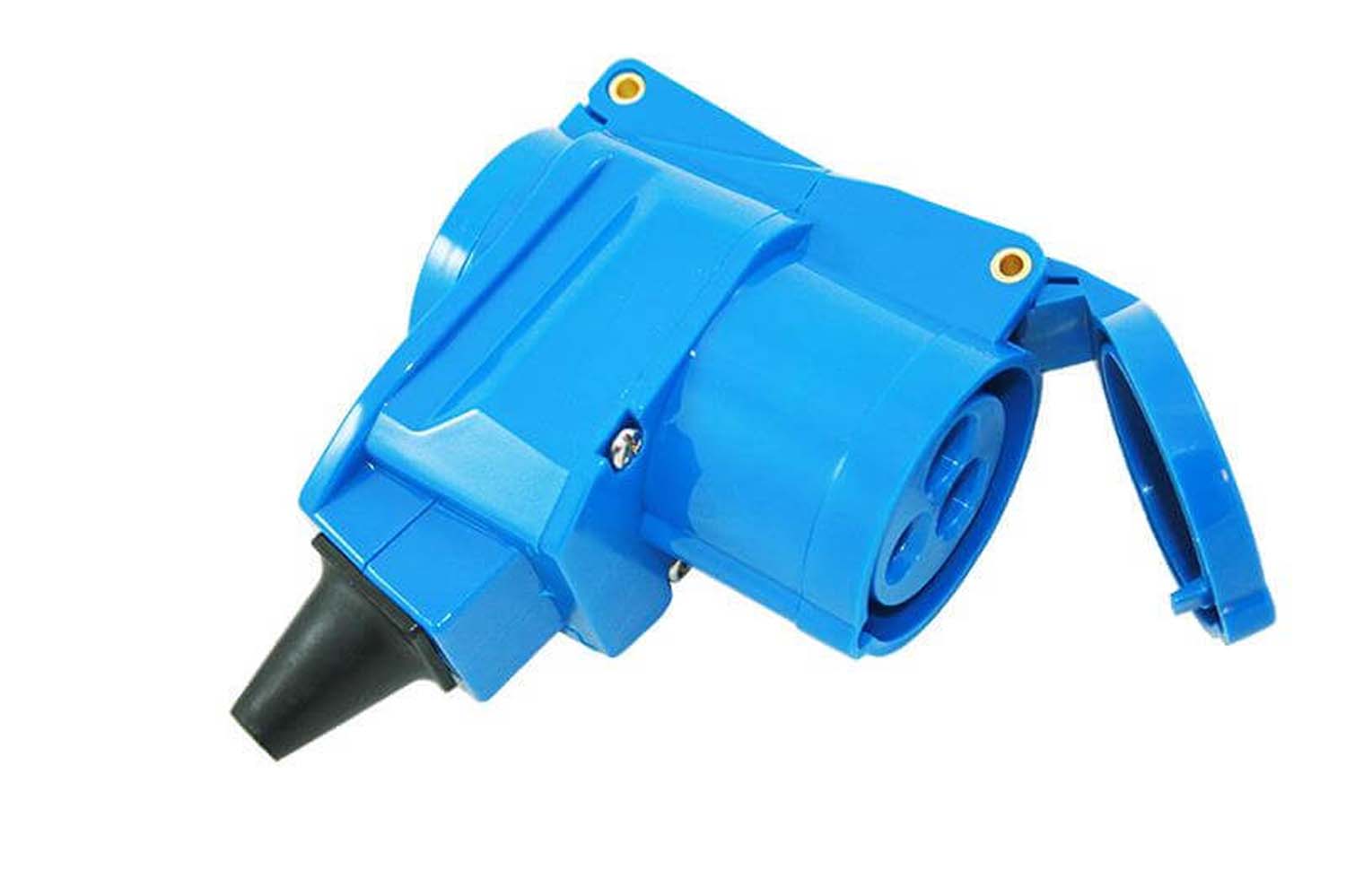 SCHUKO Winkelkoppeling 220V