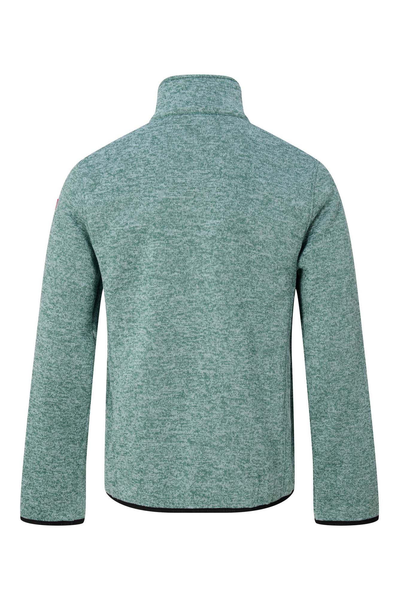 Frank mens fleece herbal green melange b