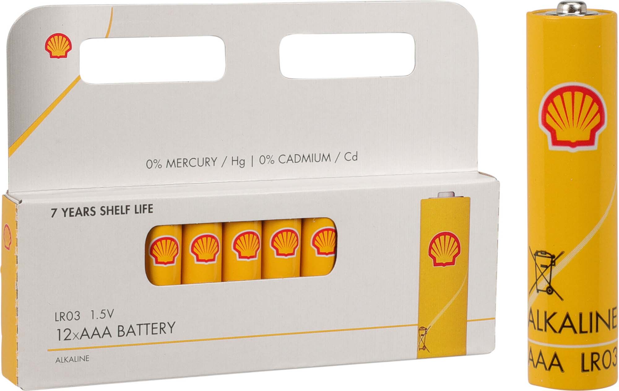 KOOPMAN Batterijen Alkaline AAA 12 Stuks
