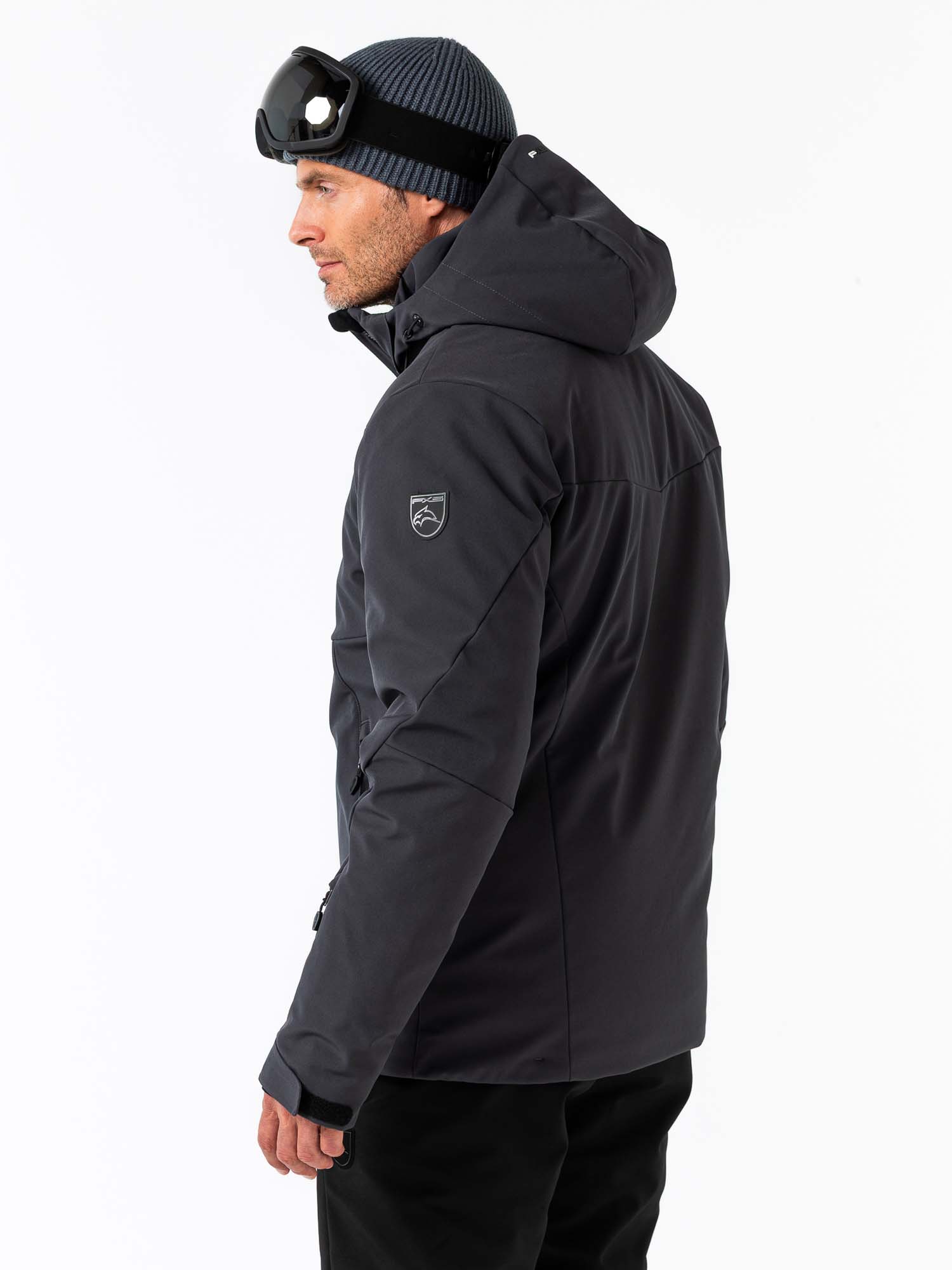 Boris man ski jacket b030 3 achter2