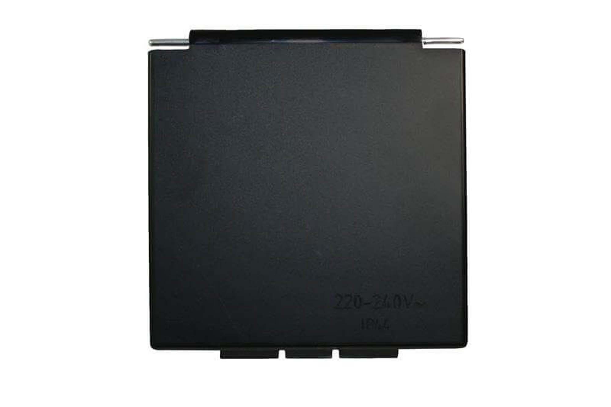 HABA Klep Zwart Voor Cee Wandinvoerdoos