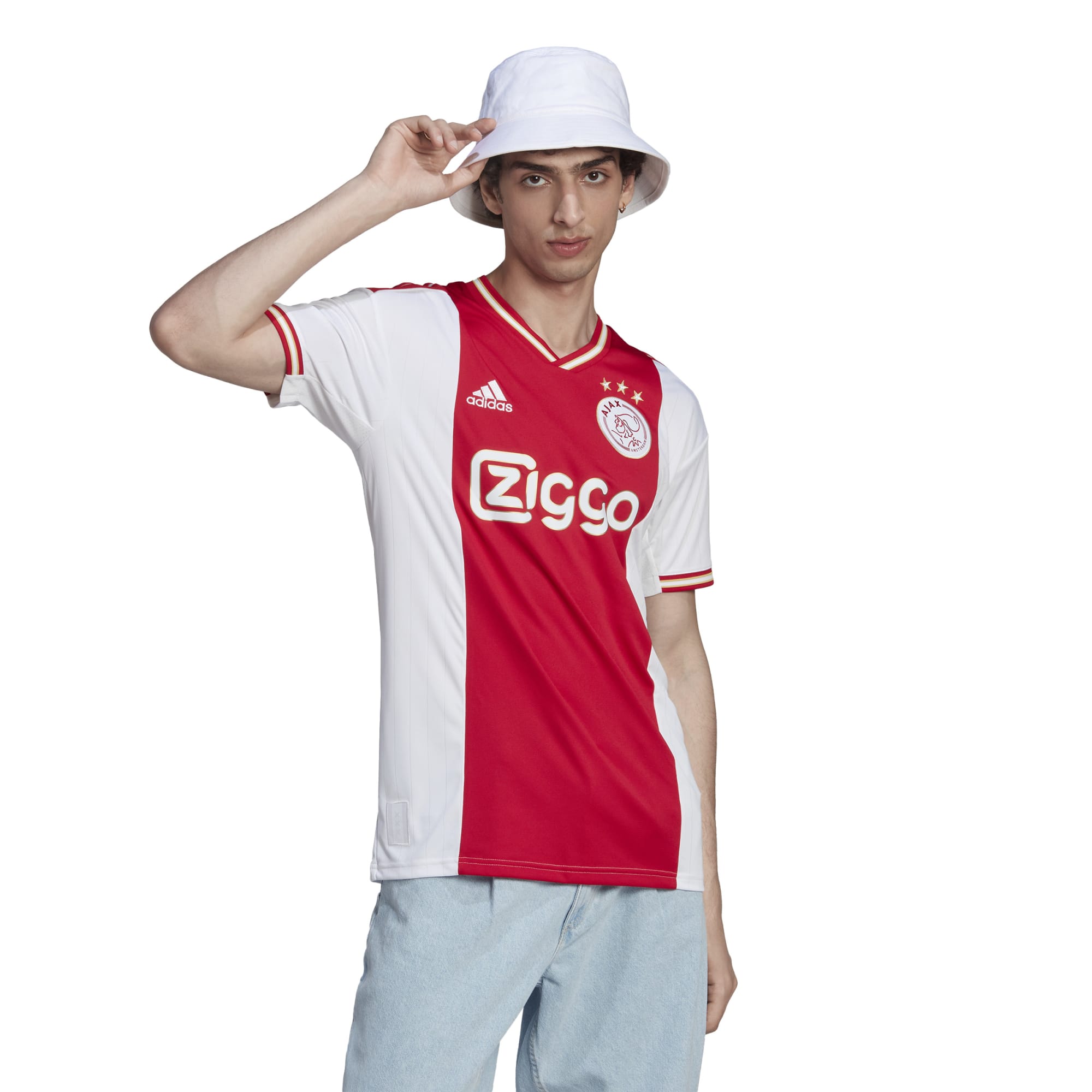 ADIDAS Ajax Amsterdam 22/23 Thuisshirt Heren ADIDAS Ajax Amsterdam 22/23 Thuisshirt Heren