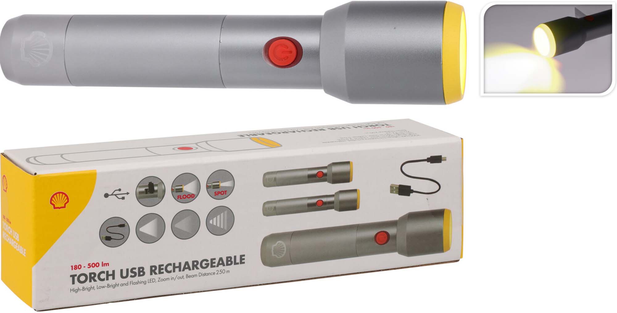SHELL Zaklamp