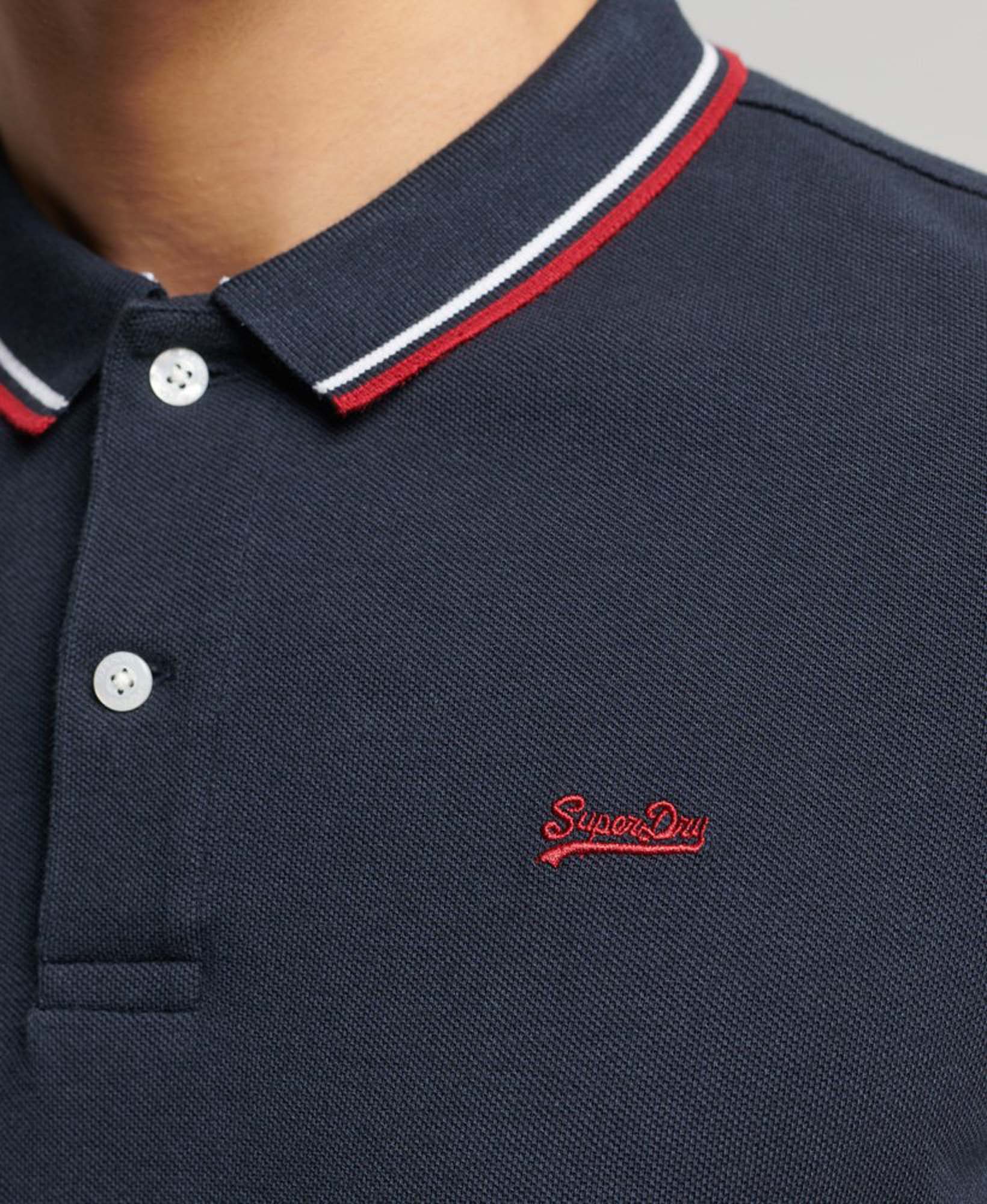 Tipped polo nat 4
