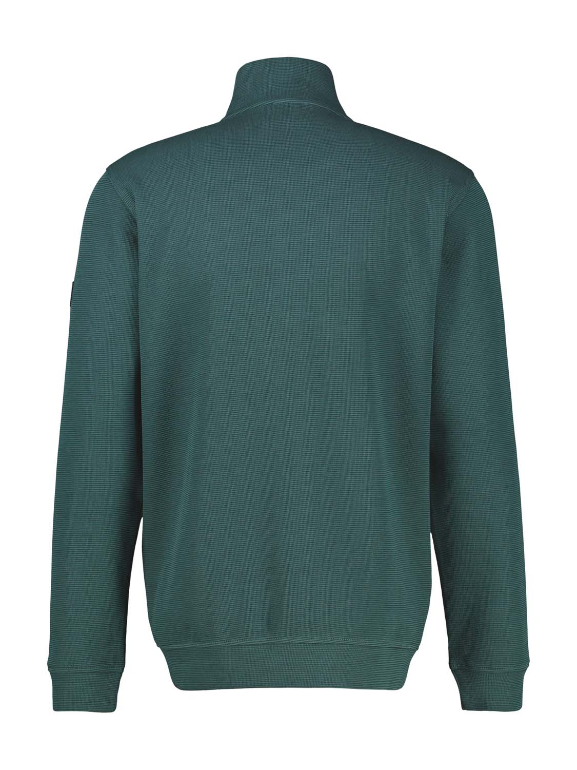 LERROS Jas van katoenmix met zakken