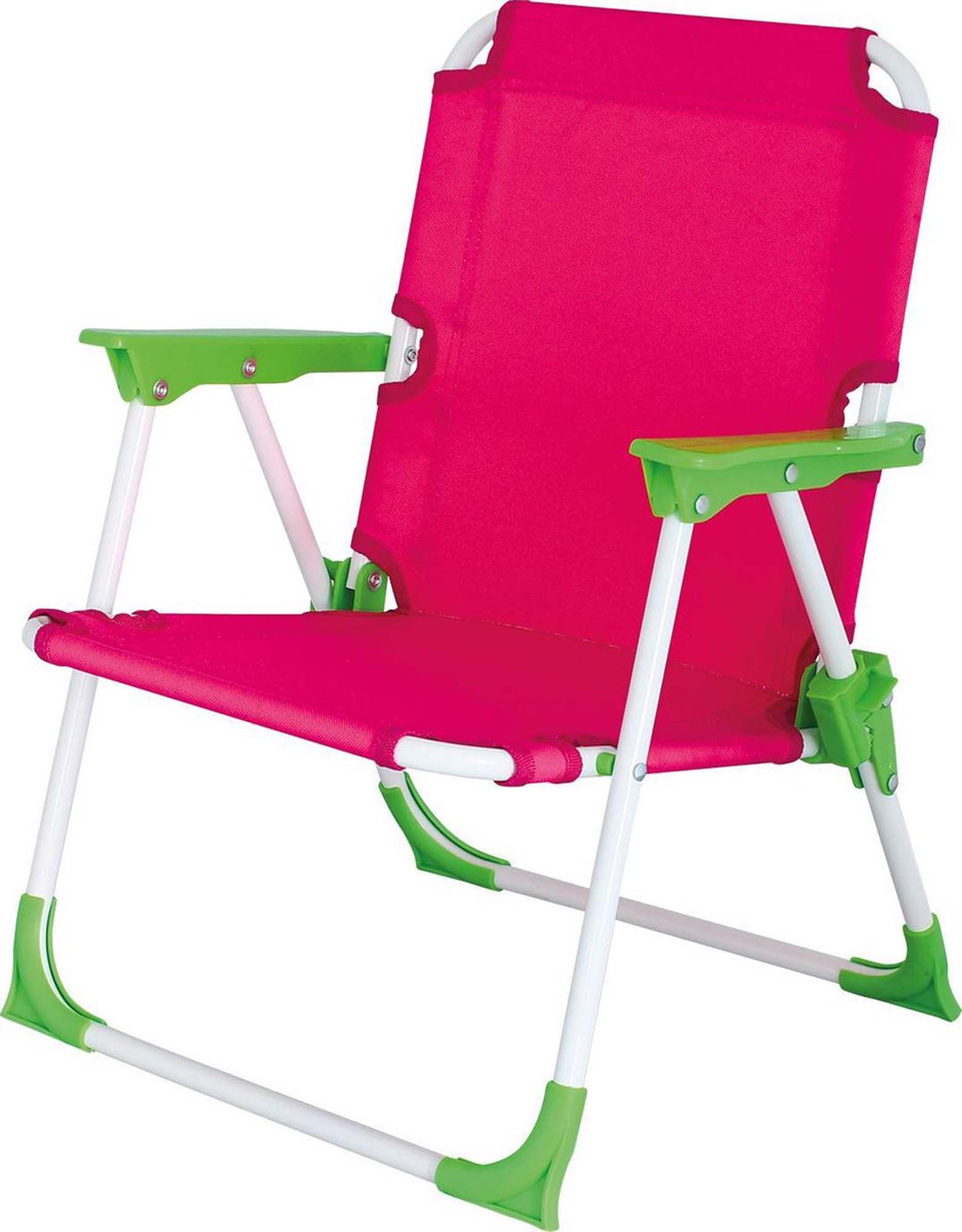Campingstoel kids nicky roze2