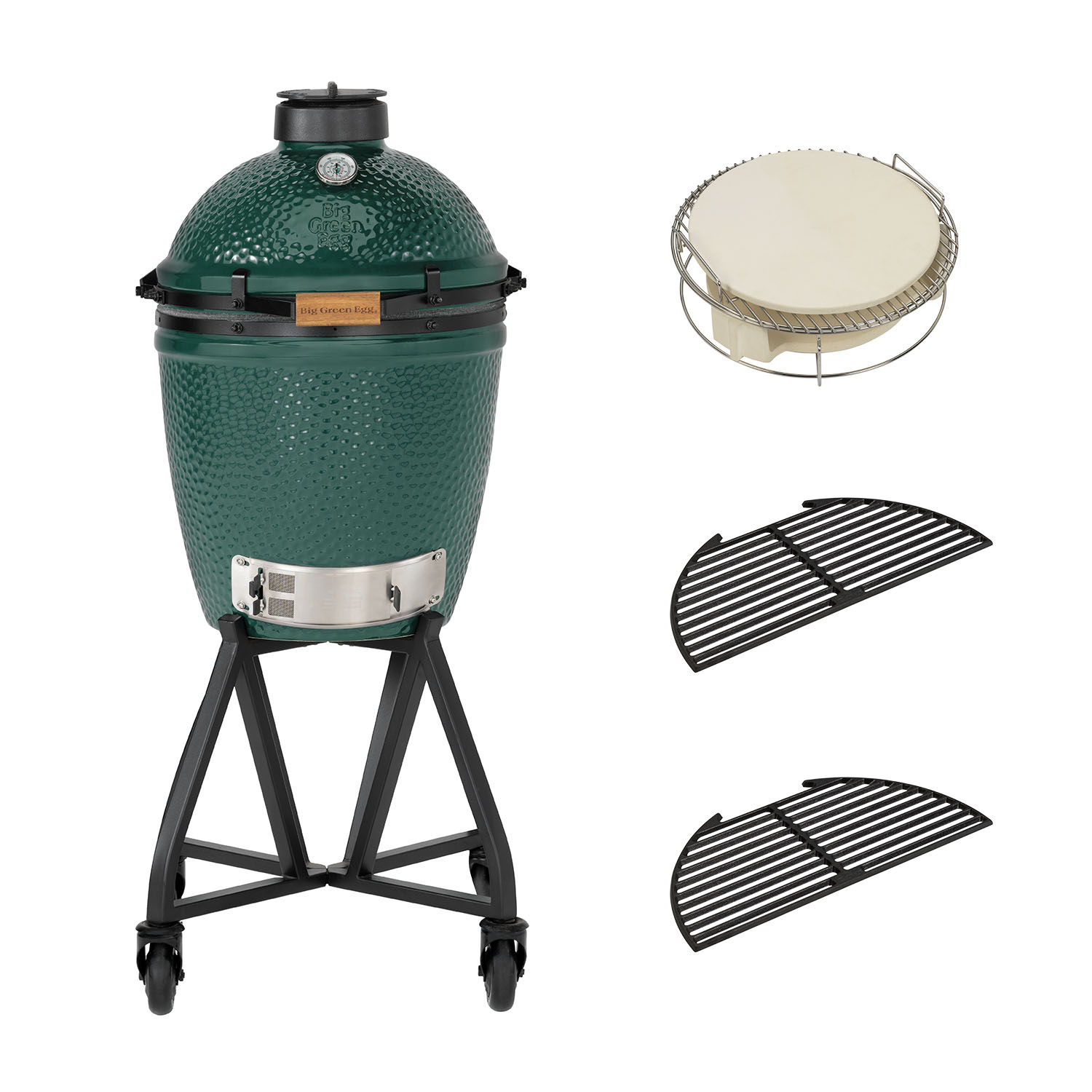 BIG GREEN EGG Medium Master Set Kamado Barbecue