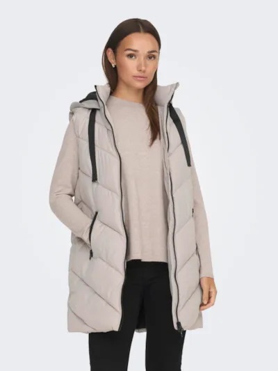 JDY Kylar Life Hood Waistcoat Dames JDY Kylar Life Hood Waistcoat Dames