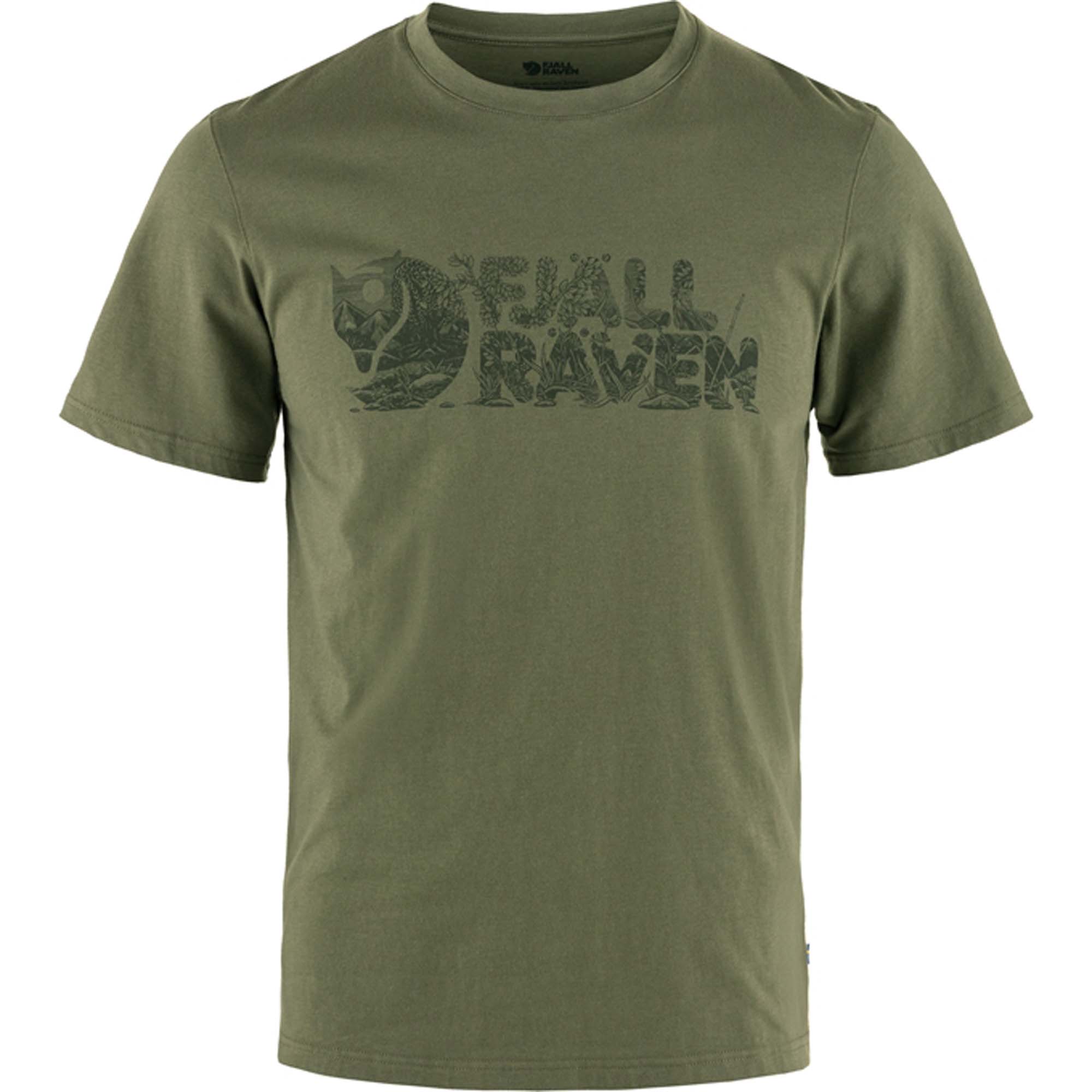 FJALLRAVEN Logo T-Shirt M Heren FJALLRAVEN Logo T-Shirt M Heren