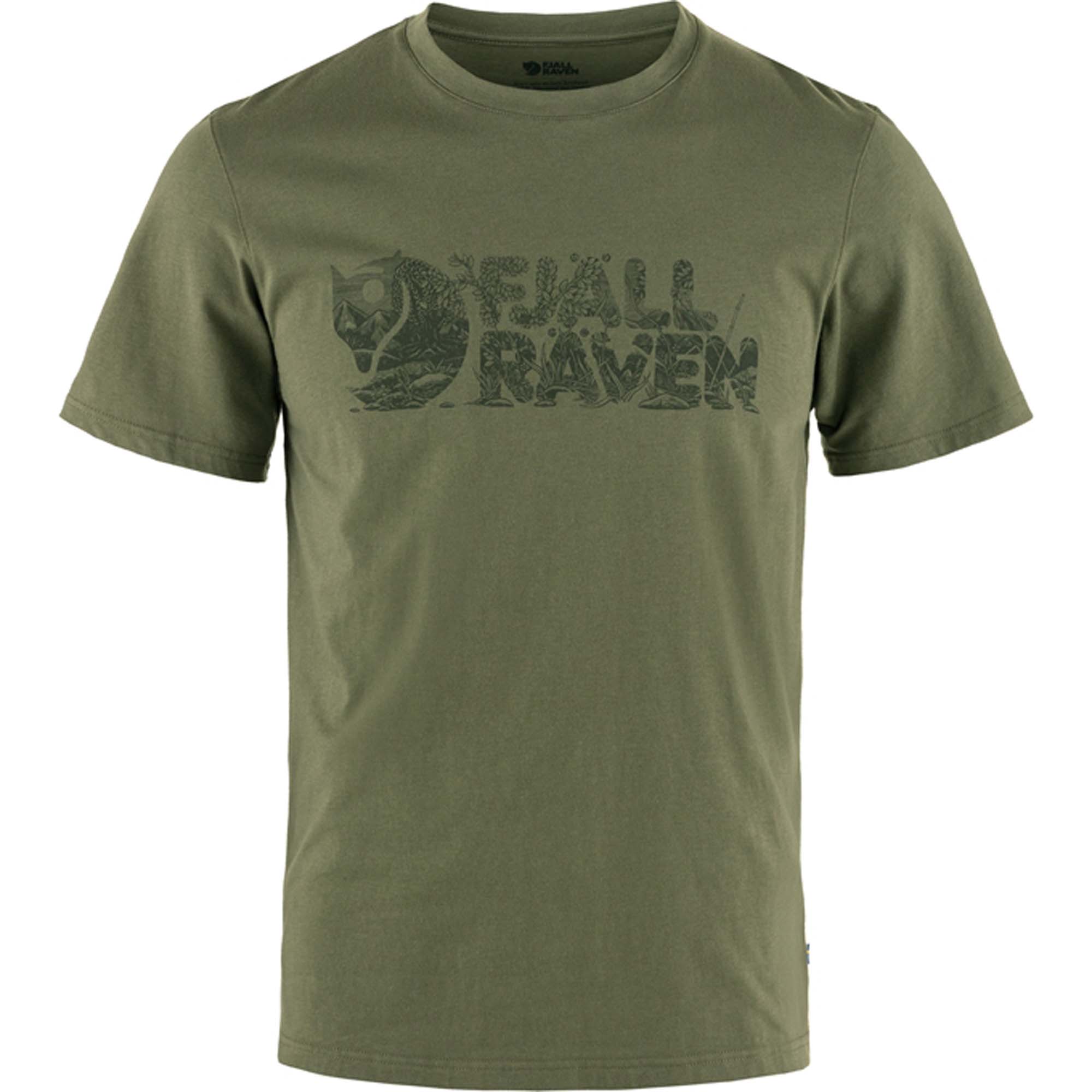 FJALLRAVEN Logo T-Shirt M Heren