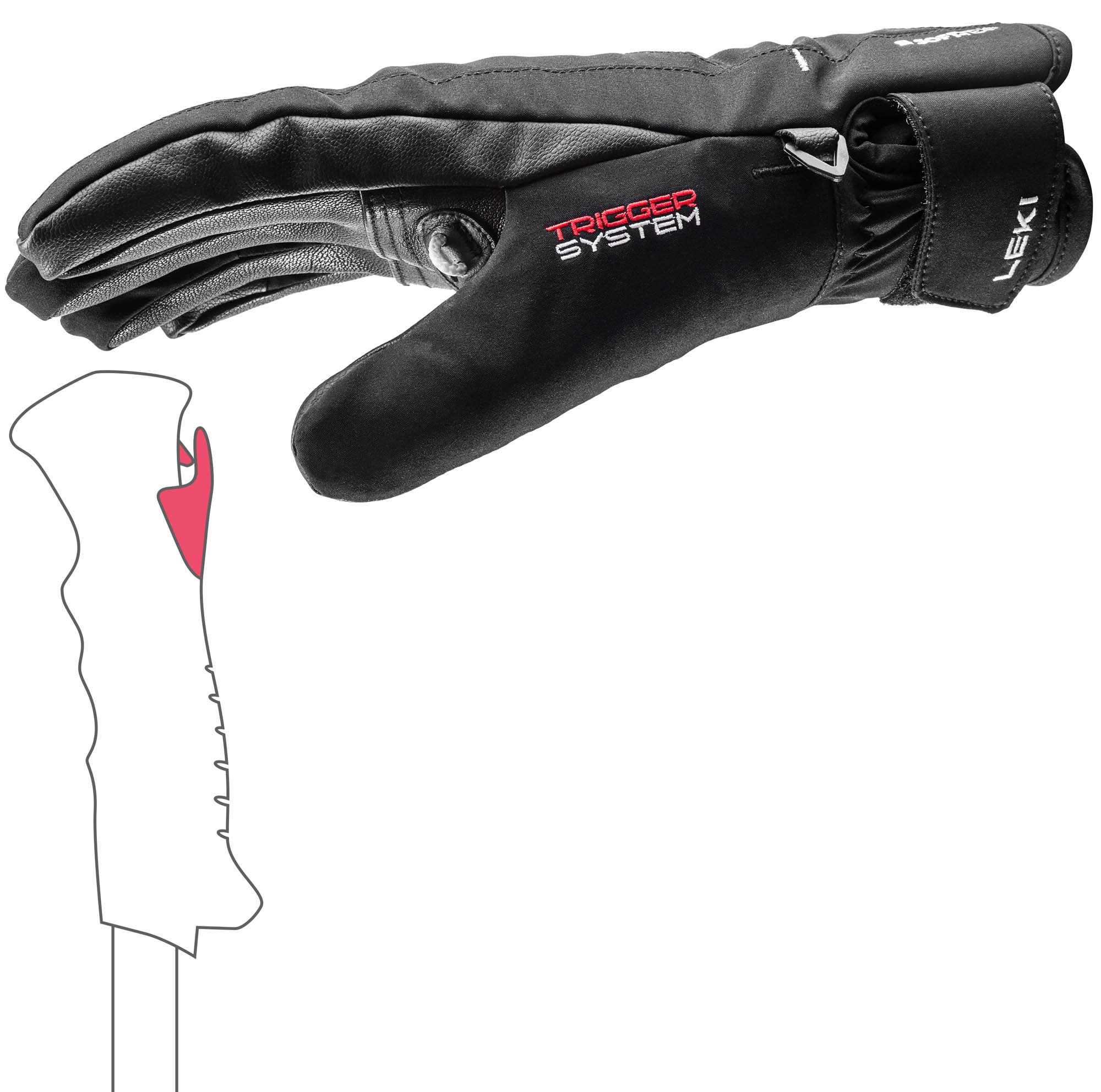 LEKI Cerro 3D Handschoenen  Dames