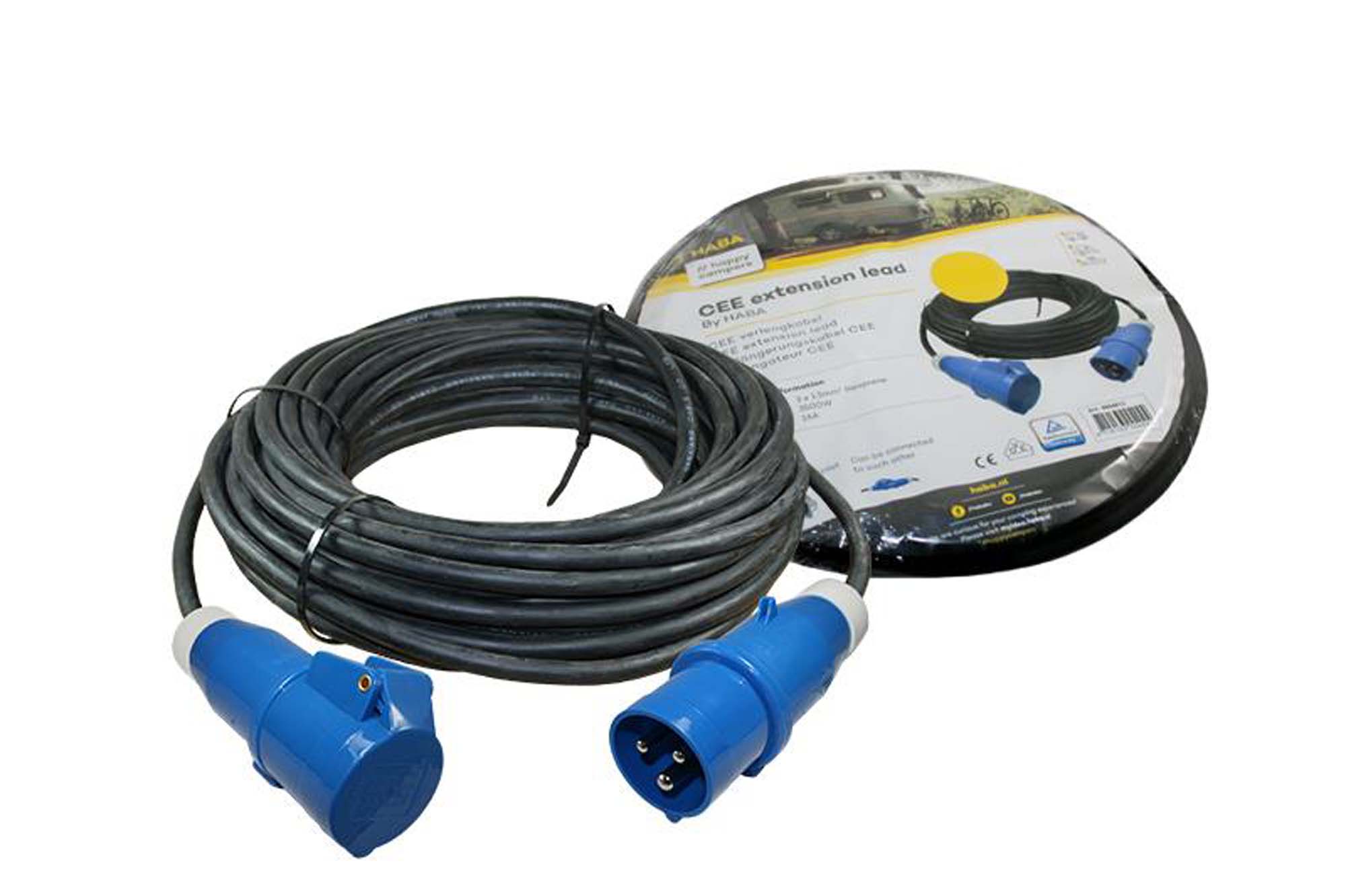 HABA Verlengkabel Contra CEE 20m HABA Verlengkabel Contra CEE 20m