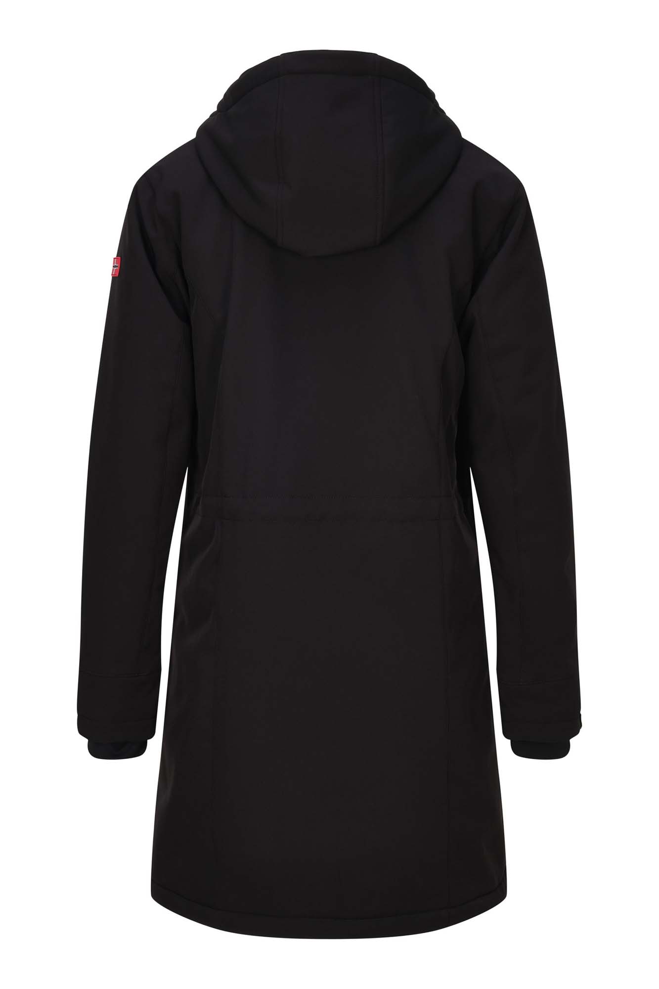 Gitte black solid back