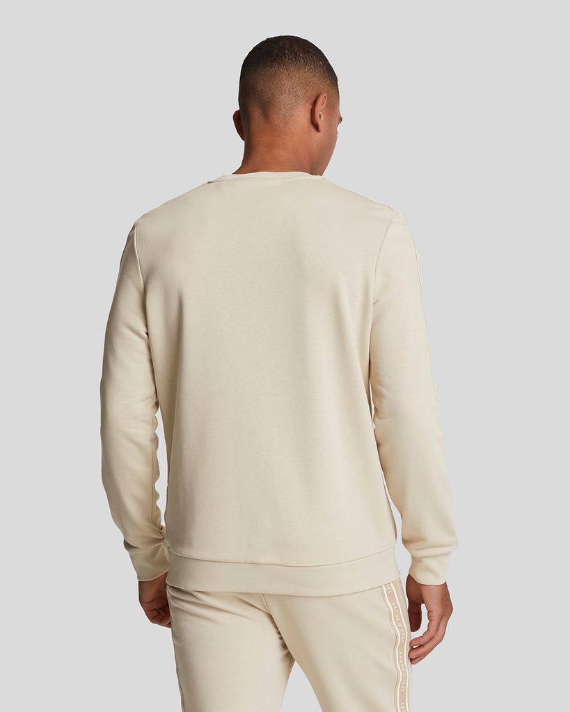 LYLE AND SCOTT Tape Crew Neck Sweatshirt Heren LYLE AND SCOTT Tape Crew Neck Sweatshirt Heren