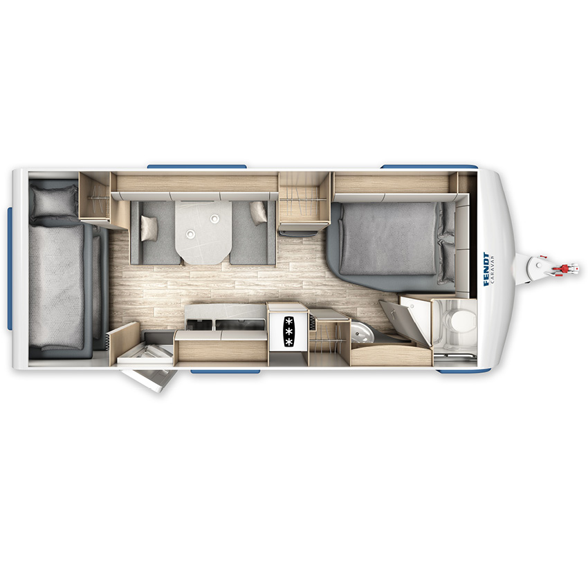 Indeling Fendt Bianco Selection 550 SKM