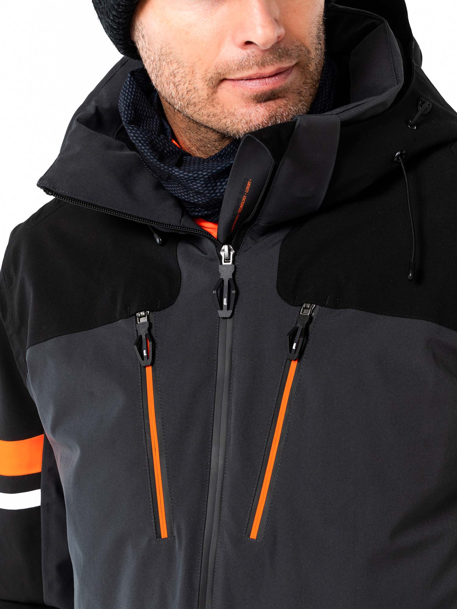 Bolt man ski jacket b030 5 detail