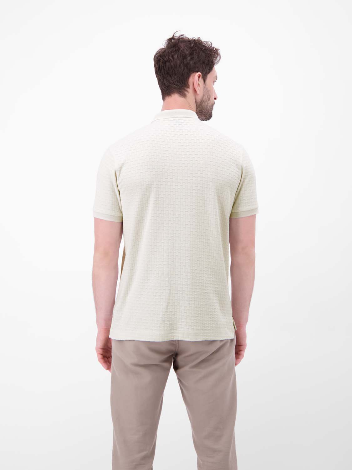 LERROS Poloshirt met ritssluiting Heren