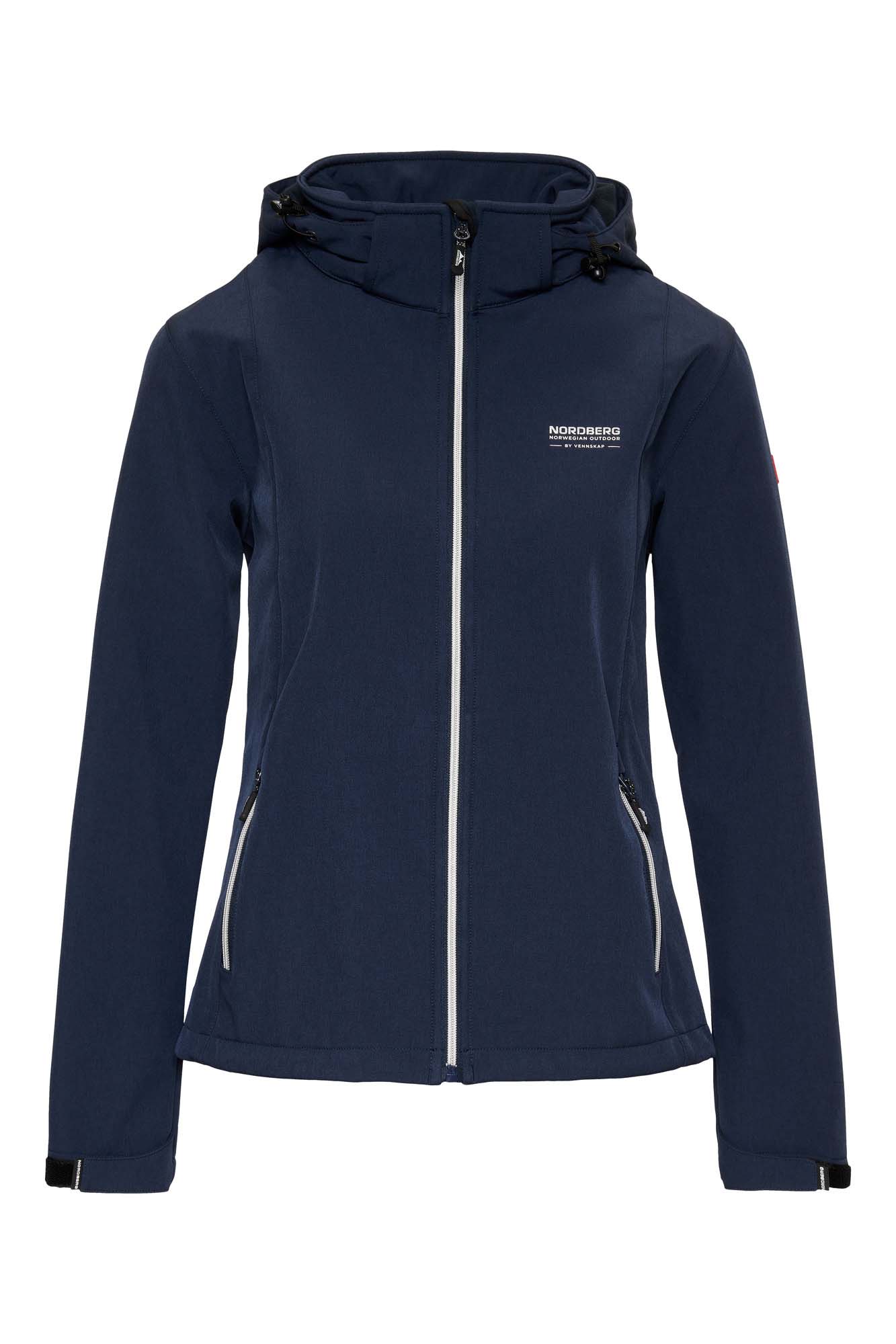 Rinda ladies softshell dark navy melange a