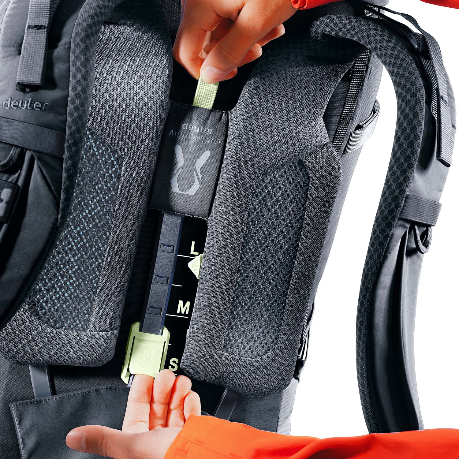 Deuter 3350326 7000 aircontactcore50plus10 black d 06